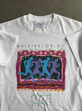 1996 WASHINGTON D.C. MARATON RACE, NORTEL CHERRY BLOSSOM SINGLE STICH T-SHIRT (L)