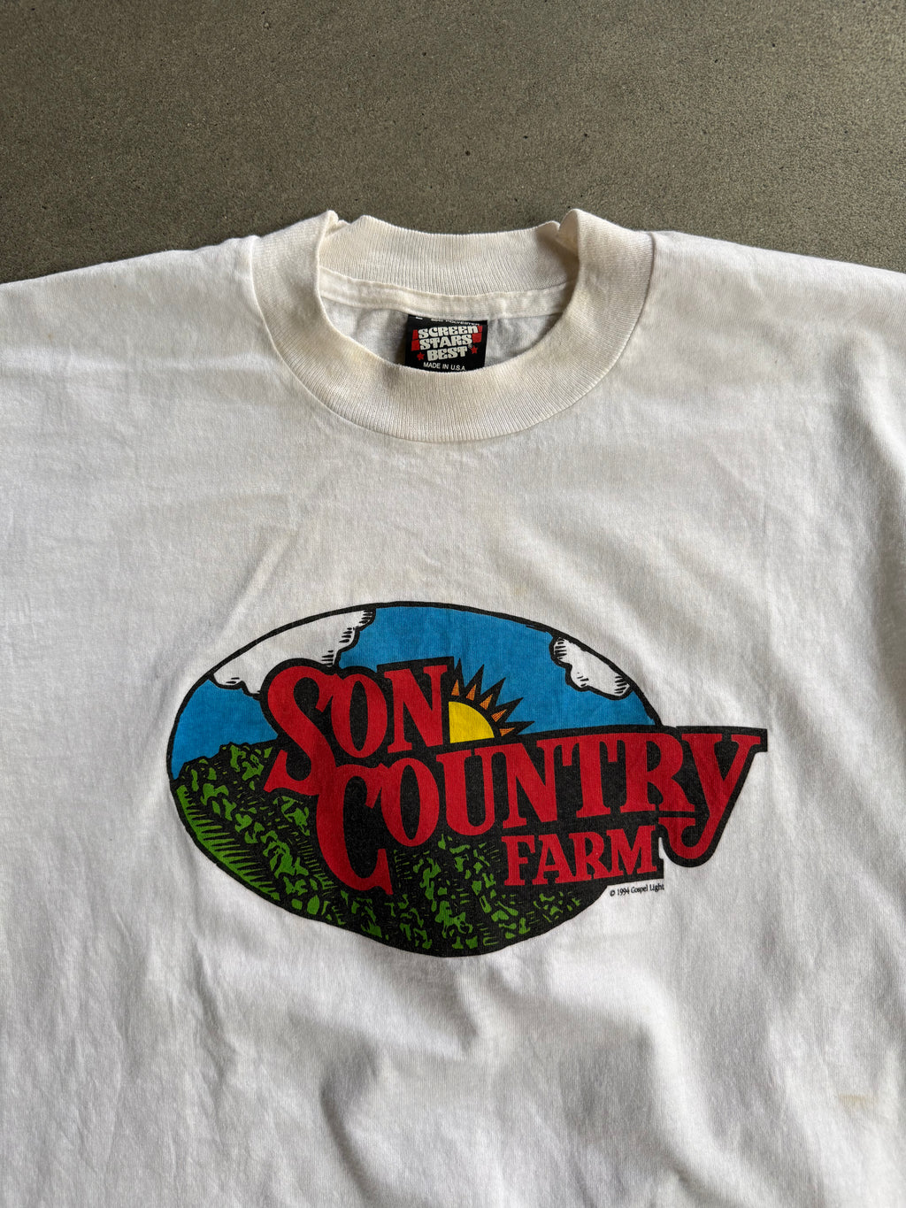 1994 SON COUNTRY FARM SINGLE STITCH T-SHIRT (L)