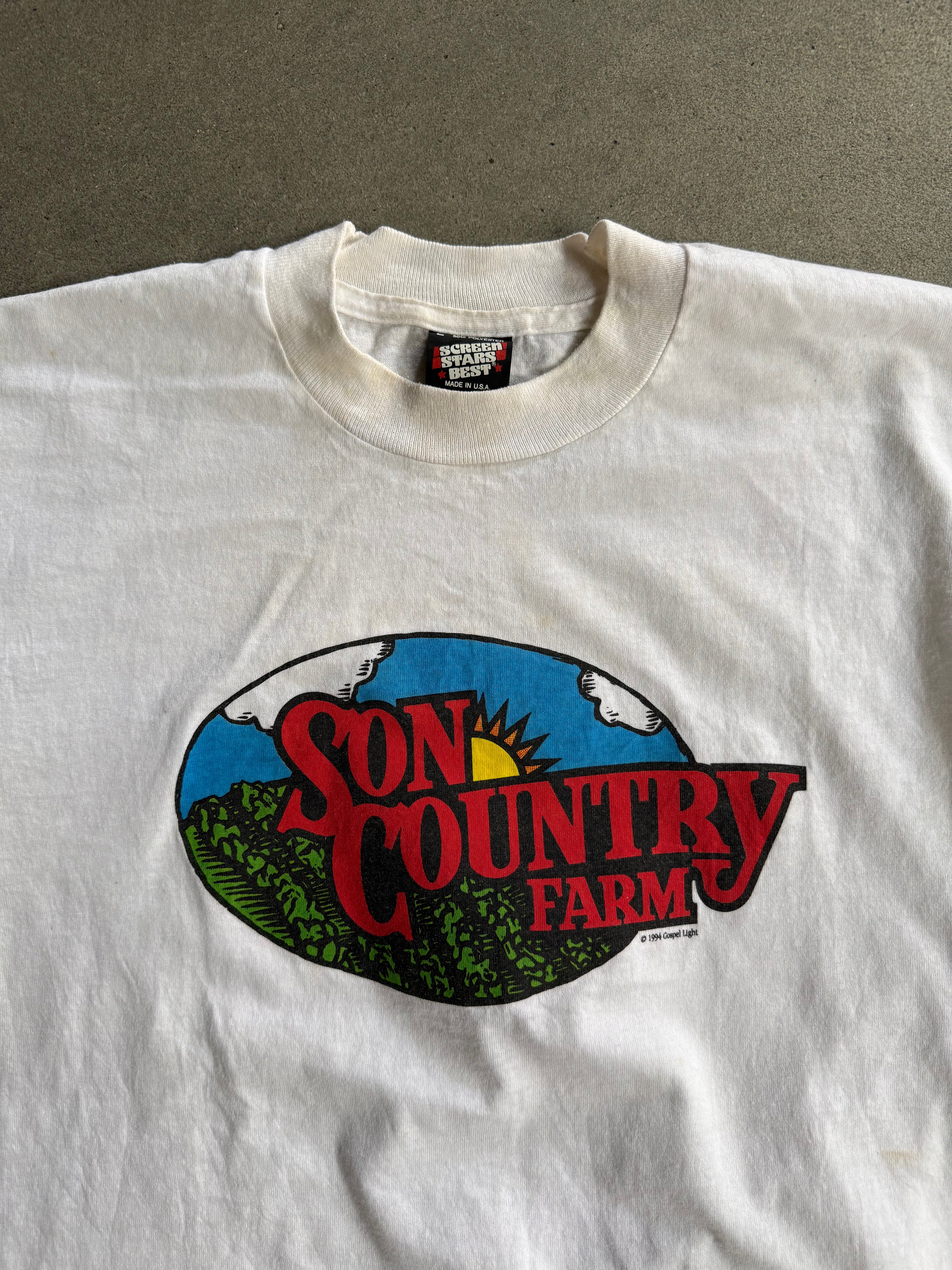 1994 SON COUNTRY FARM SINGLE STITCH T-SHIRT (L)