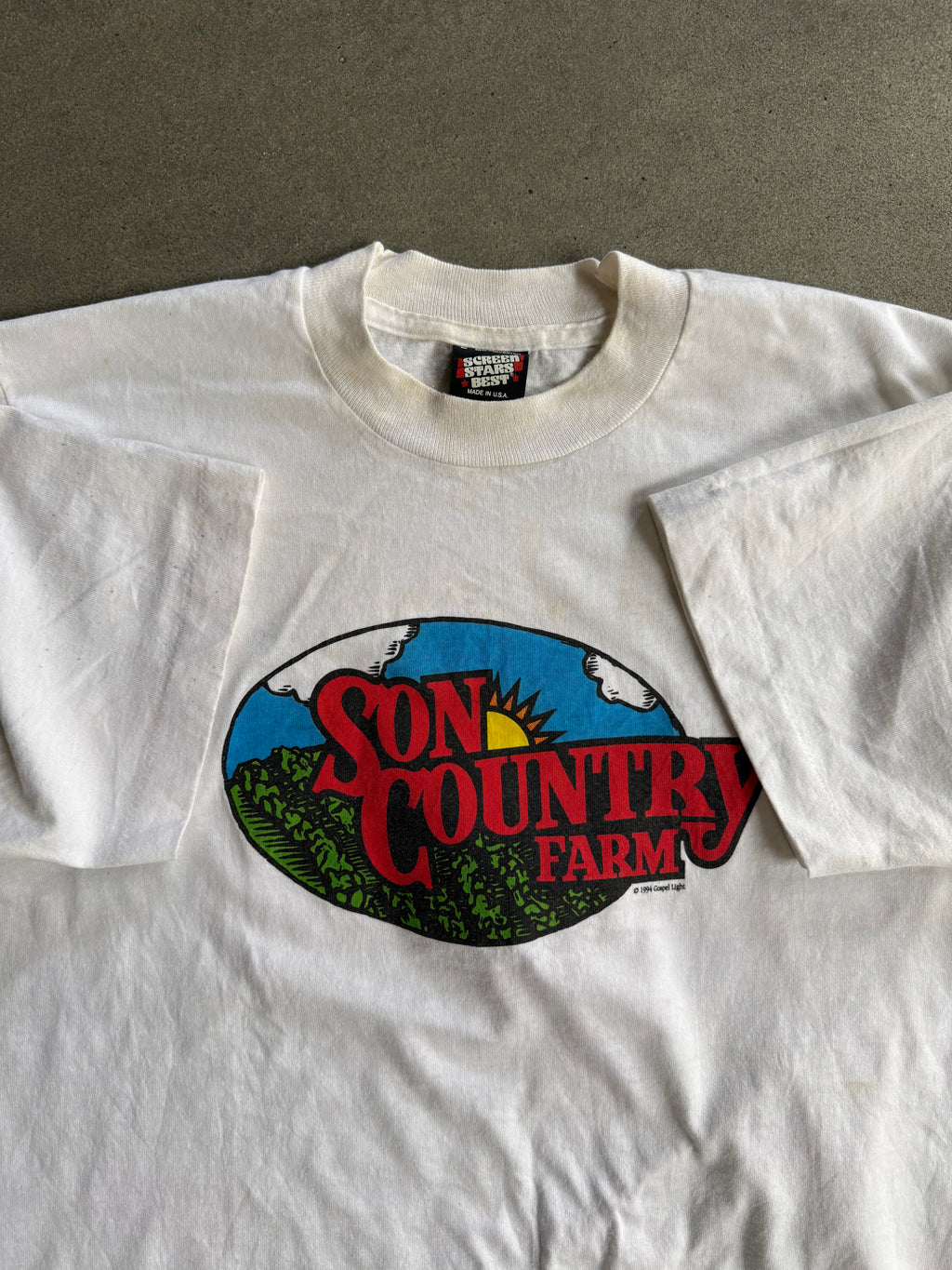 1994 SON COUNTRY FARM SINGLE STITCH T-SHIRT (L)
