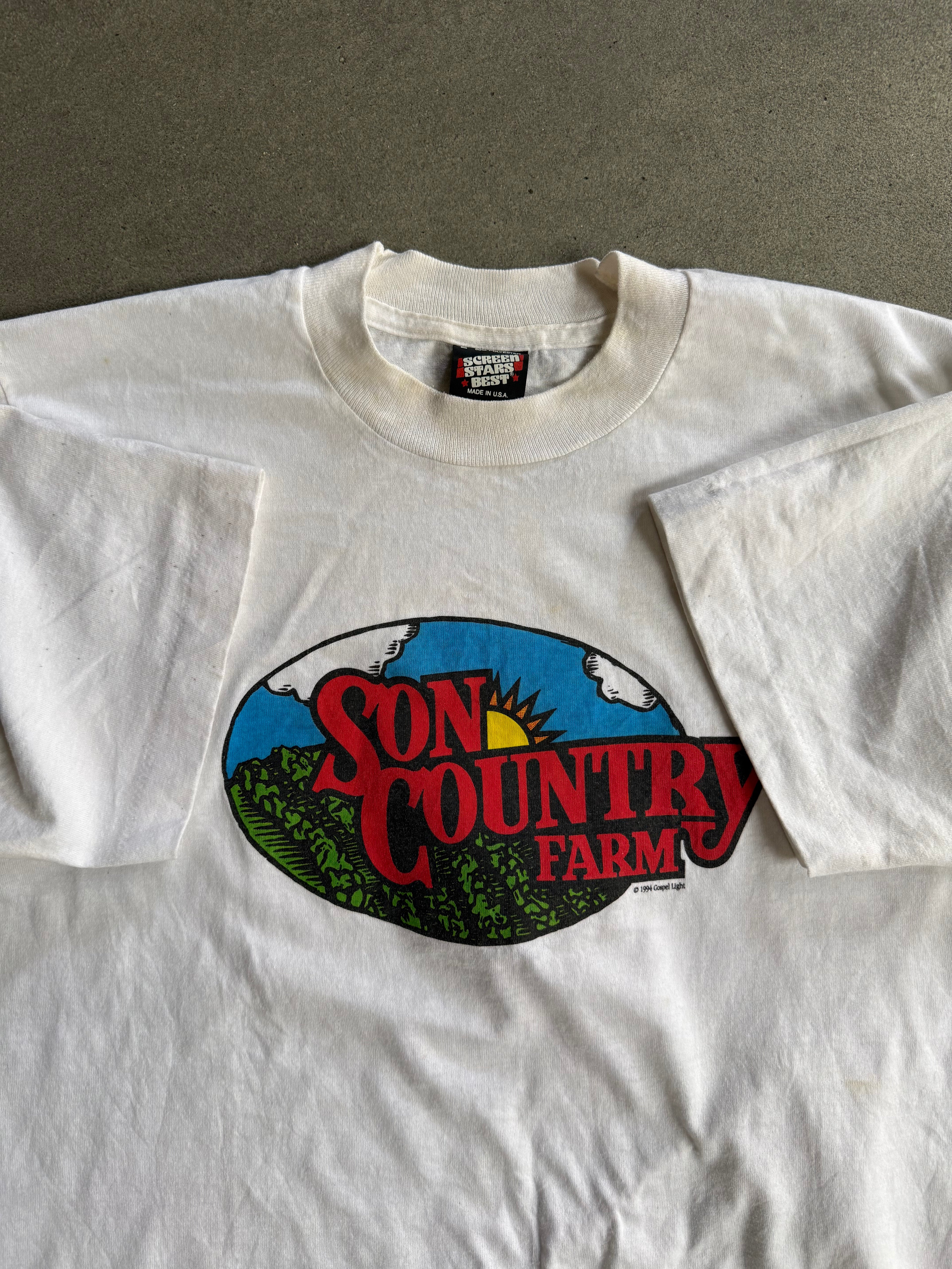 1994 SON COUNTRY FARM SINGLE STITCH T-SHIRT (L)