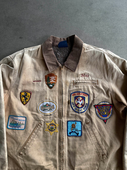 1990S DICKIES DETROIT PATCHED VINTAGE WORKJACKET (XXL)