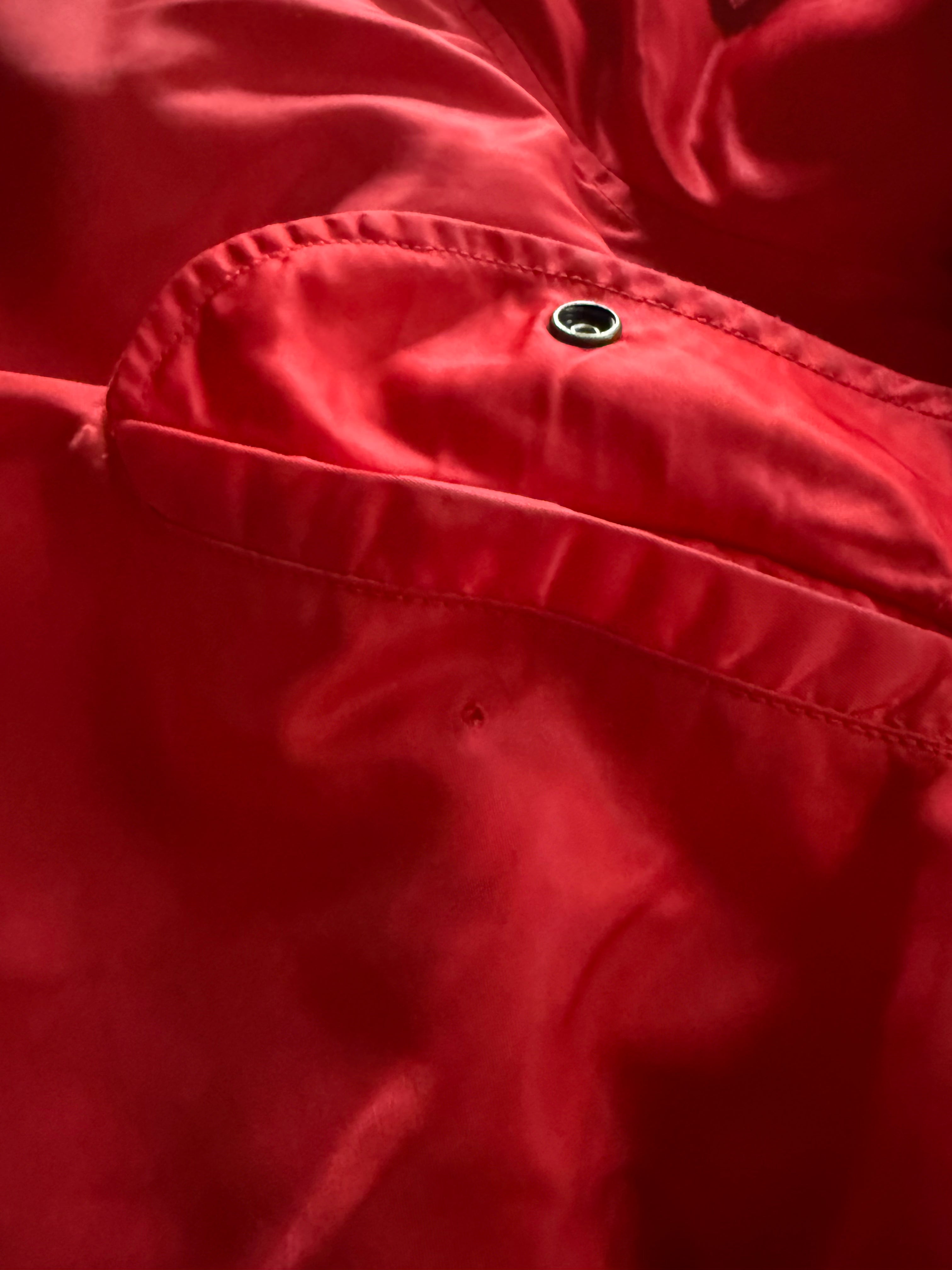 1990S SCHOTT MA-1 VINTAGE NYLON BOMBER JACKET 90s (S)