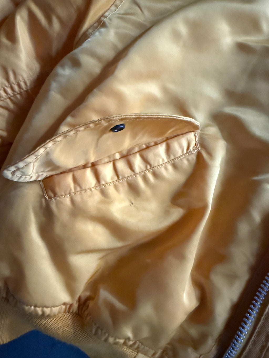 1990S AVIREX MA-1 VINTAGE BOMBER JACKET (S)