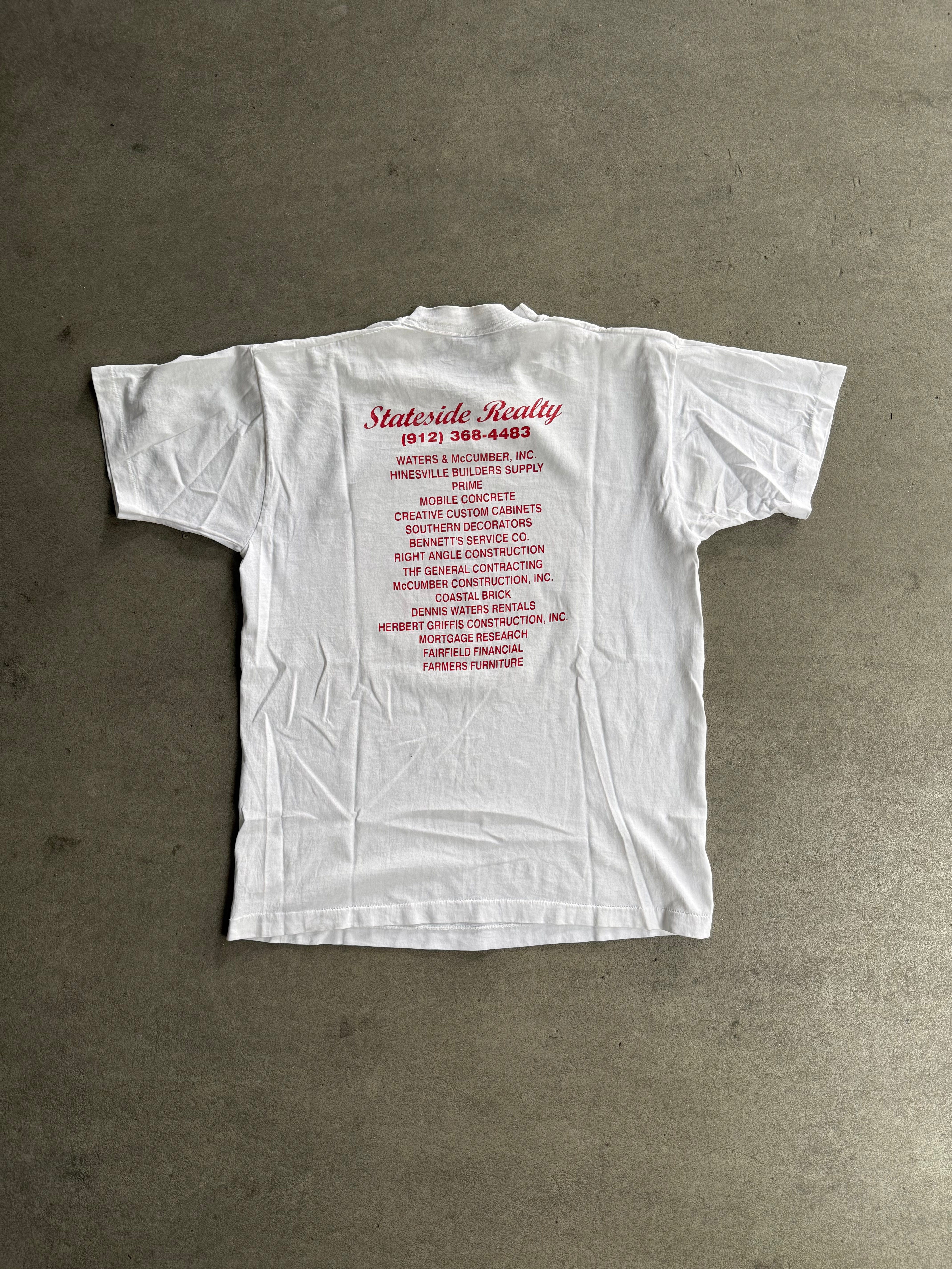 90S STATESIDE REALTY SINGLE STITCH T-SHIRT (L)