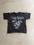 90S DEEP PURPLE SLAVES AND MASTERS PRINT T-SHIRT (XL)