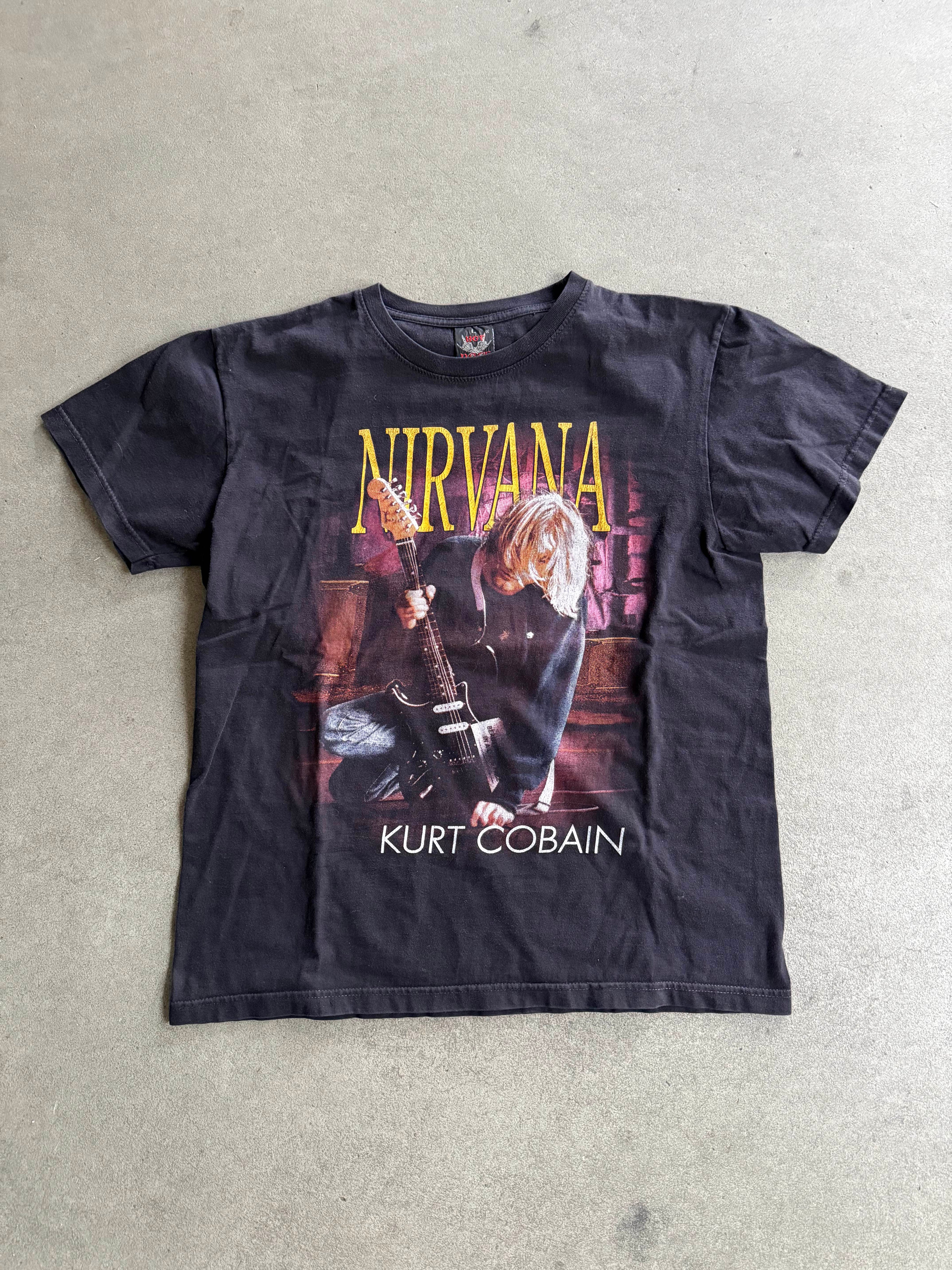 2000S NIRVANA NEVERMIND PRINT T-SHIRT (L)
