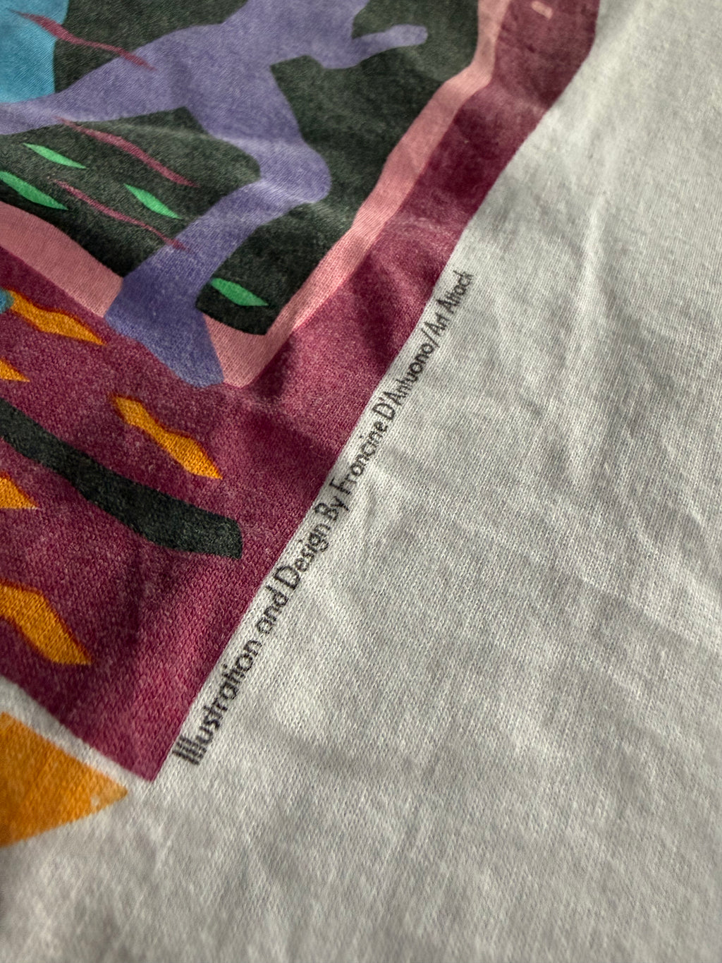 1996 WASHINGTON D.C. MARATON RACE, NORTEL CHERRY BLOSSOM SINGLE STICH T-SHIRT (L)