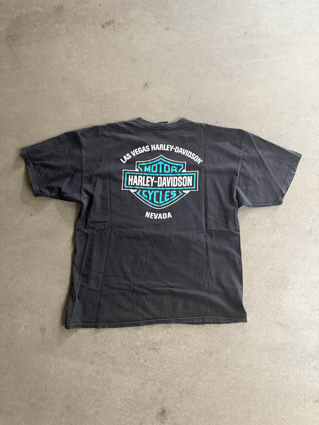 2000S HARLEY DAVIDSON LAS VEGAS T-SHIRT (XL)