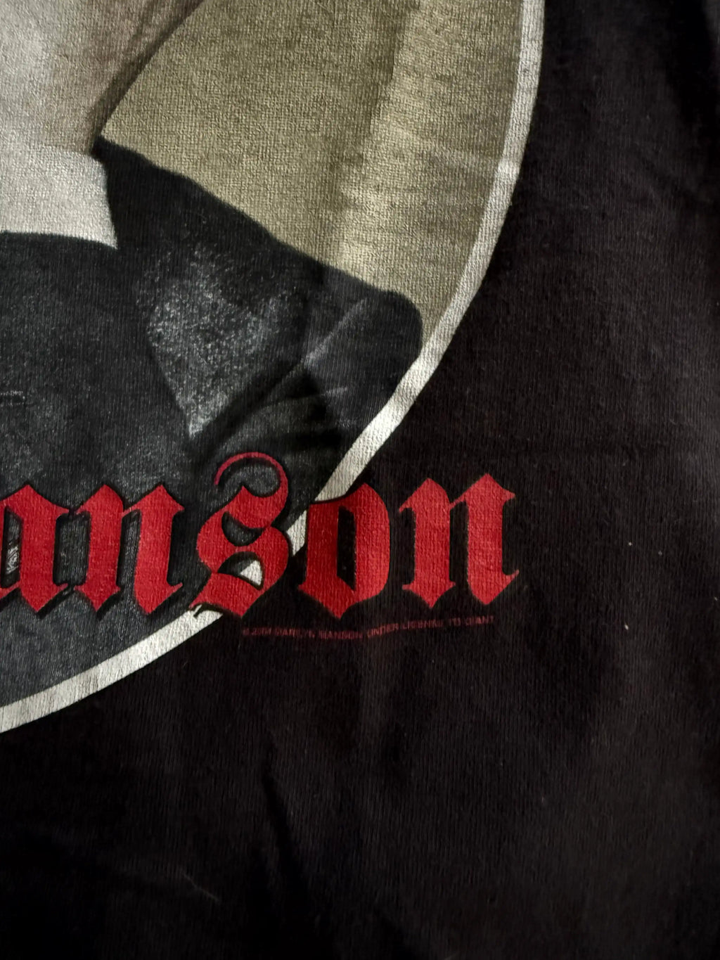 2004 MARILYN MANSON "AGAINST ALL GODS" GRAPHIC TEE (M)