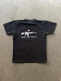 2000S AK-47 COME AND GET IT VINTAGE T-SHIRT (L)