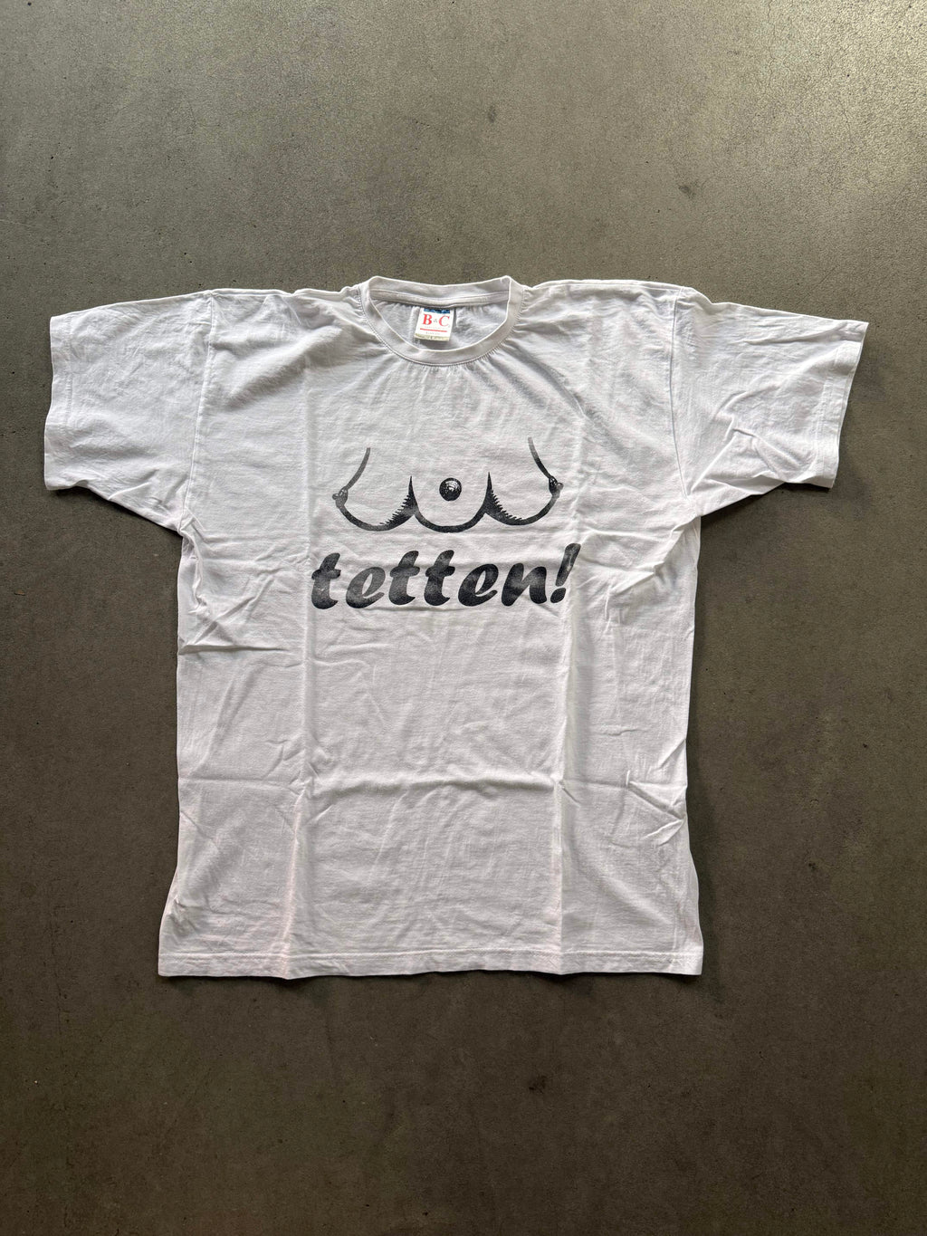 2000S TETTEN FUNNY GRAPHIC VINTAGE T-SHIRT (L)