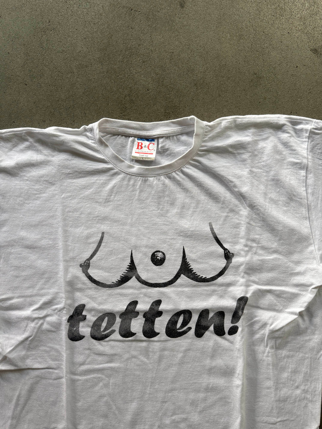 2000S TETTEN FUNNY GRAPHIC VINTAGE T-SHIRT (L)
