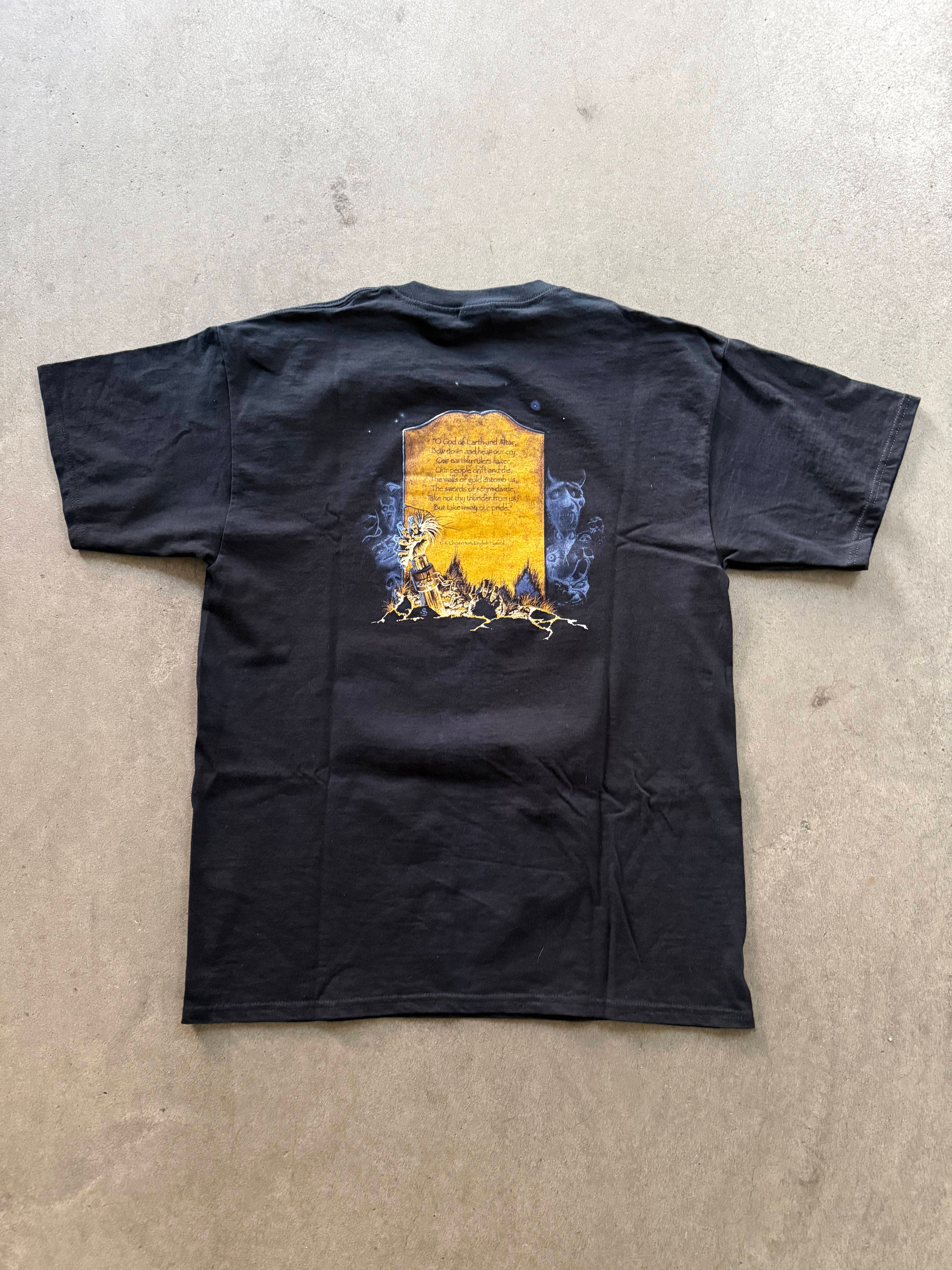 2000S IRON MAIDEN BAND "LIVE AFTER DEATH" TOUR MERCH PRINT T-SHIRT (L)