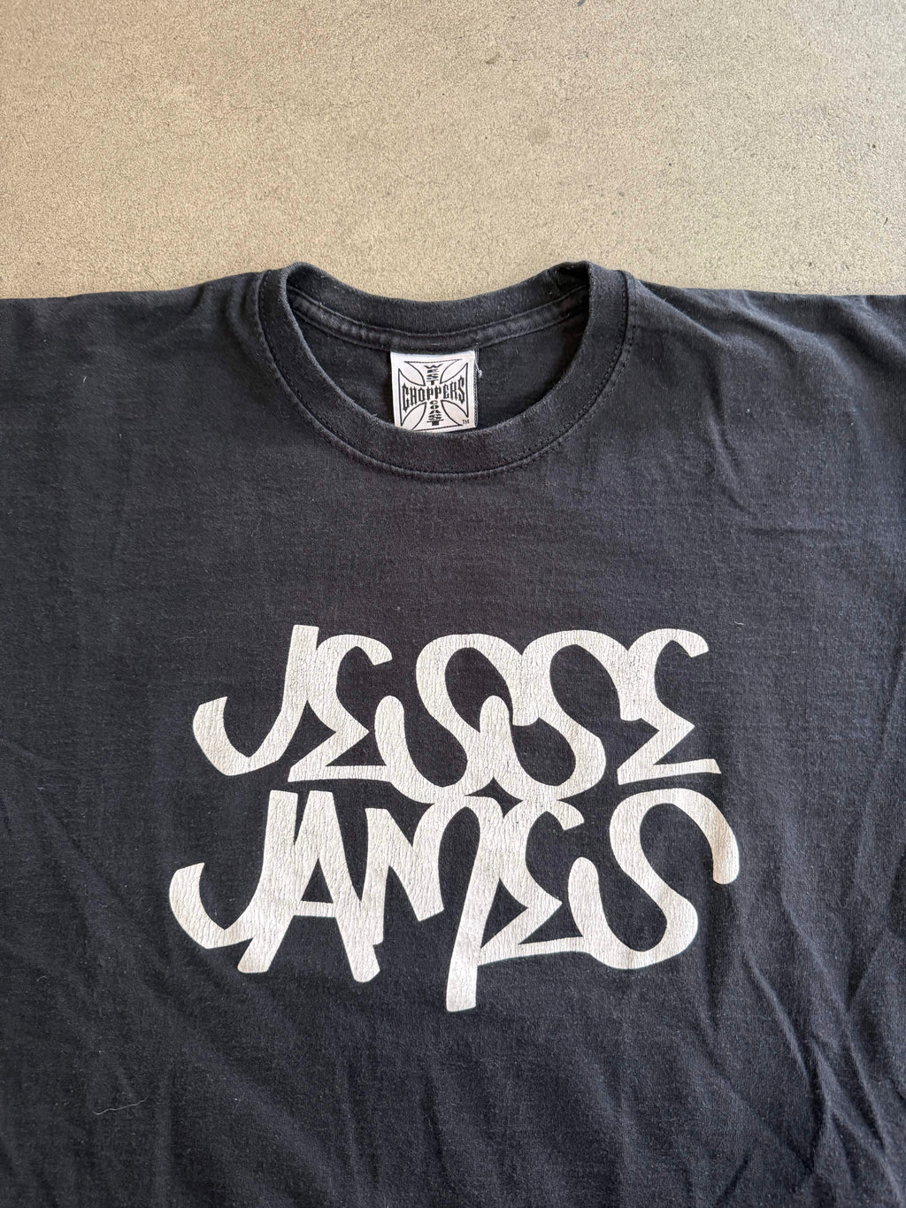 2001 WEST COAST CHOPPERS VINTAGE GRAFFITI WRITING T-SHIRT (M)