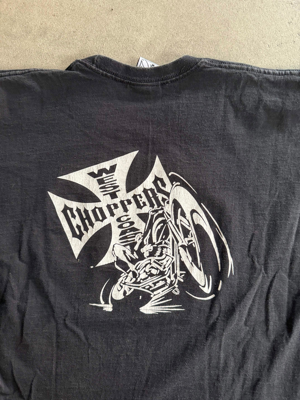 2001 WEST COAST CHOPPERS VINTAGE GRAFFITI WRITING T-SHIRT (M)