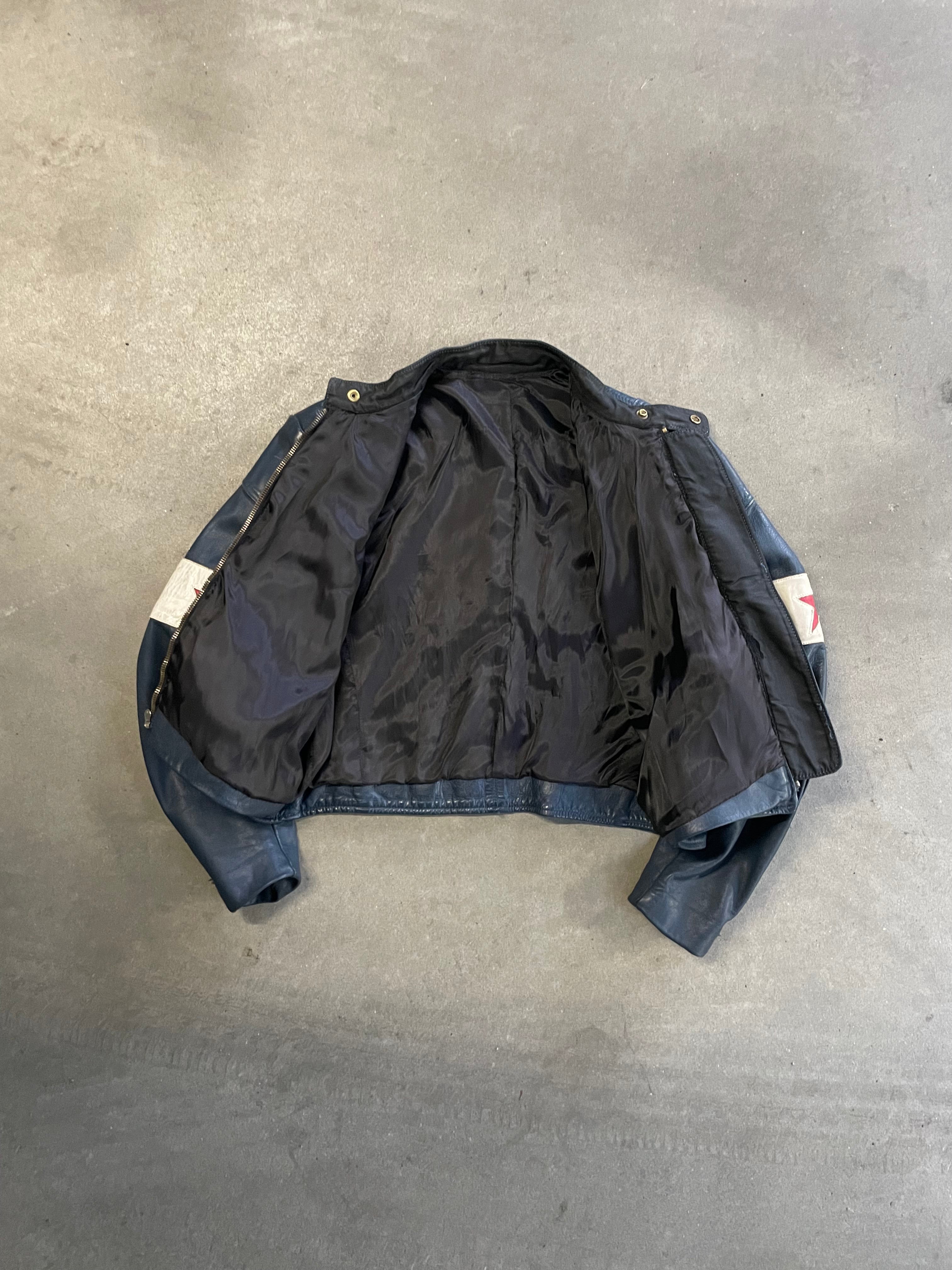 1982 VANSON WIP ONE STAR VINTAGE LEATHER JACKET (S)