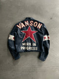 1982 VANSON WIP ONE STAR VINTAGE LEATHER JACKET (S)
