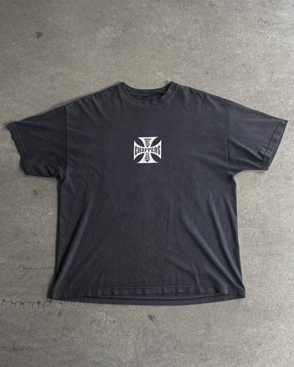 2000S WEST COAST CHOPPERS CLASSIC OG CROSS VINTAGE T-SHIRT (XL)