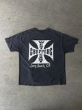 2000S WEST COAST CHOPPERS CLASSIC OG CROSS VINTAGE T-SHIRT (XL)