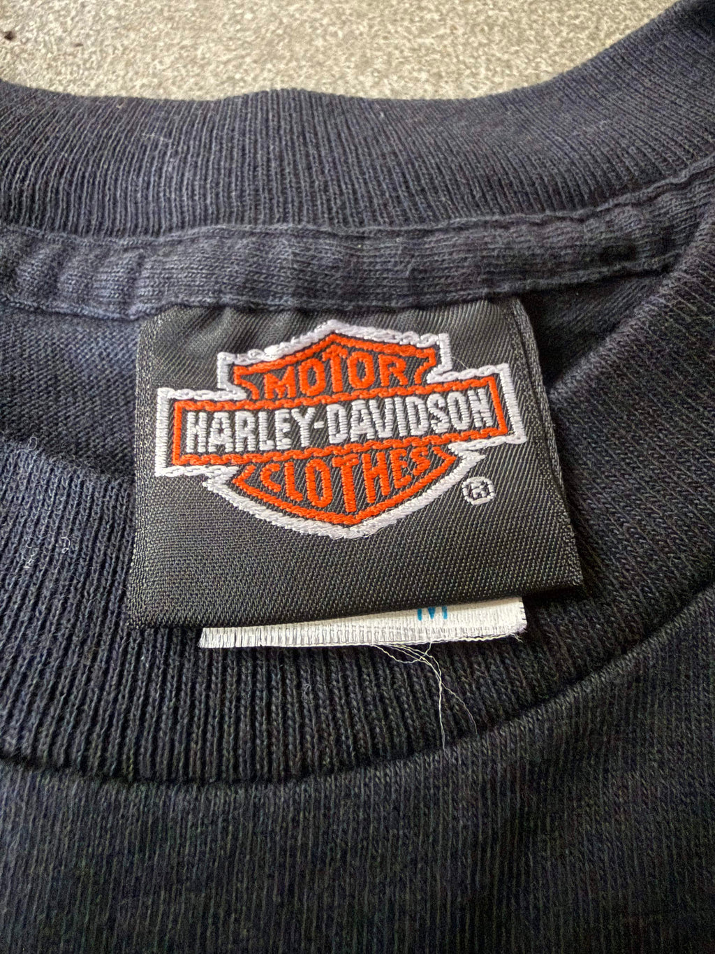 1994 HARLEY DAVIDSON DAYTONA, FLORIDA, BIKER MEET UP SINGLE STITCH GRAPHIC T-SHIRT (M)