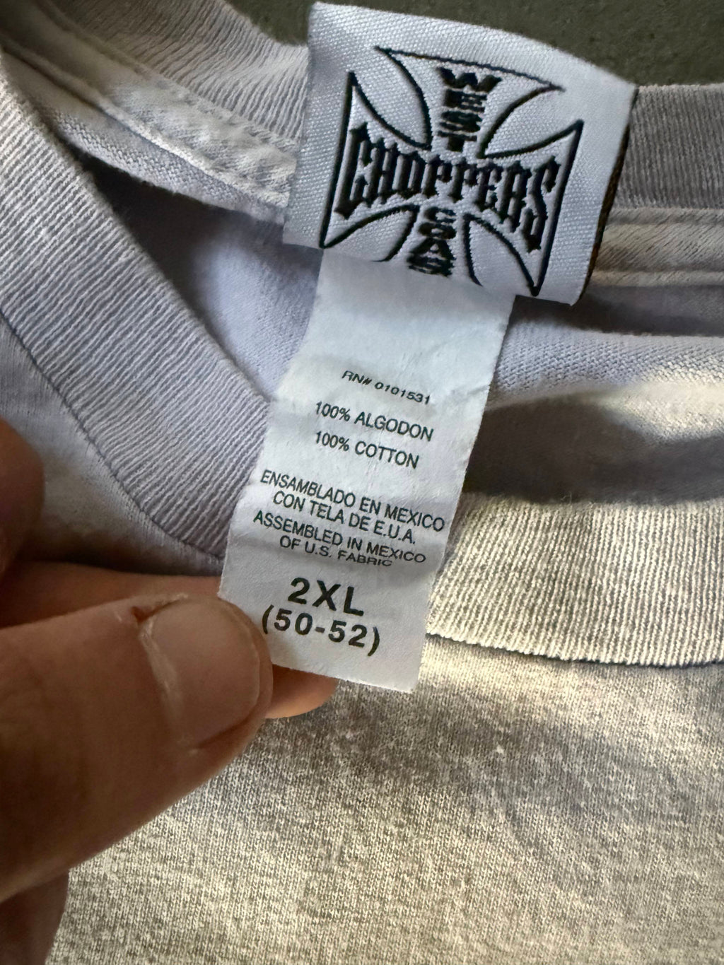 2000S WEST COAST CHOPPERS GRAPHIC T-SHIRT (XL)