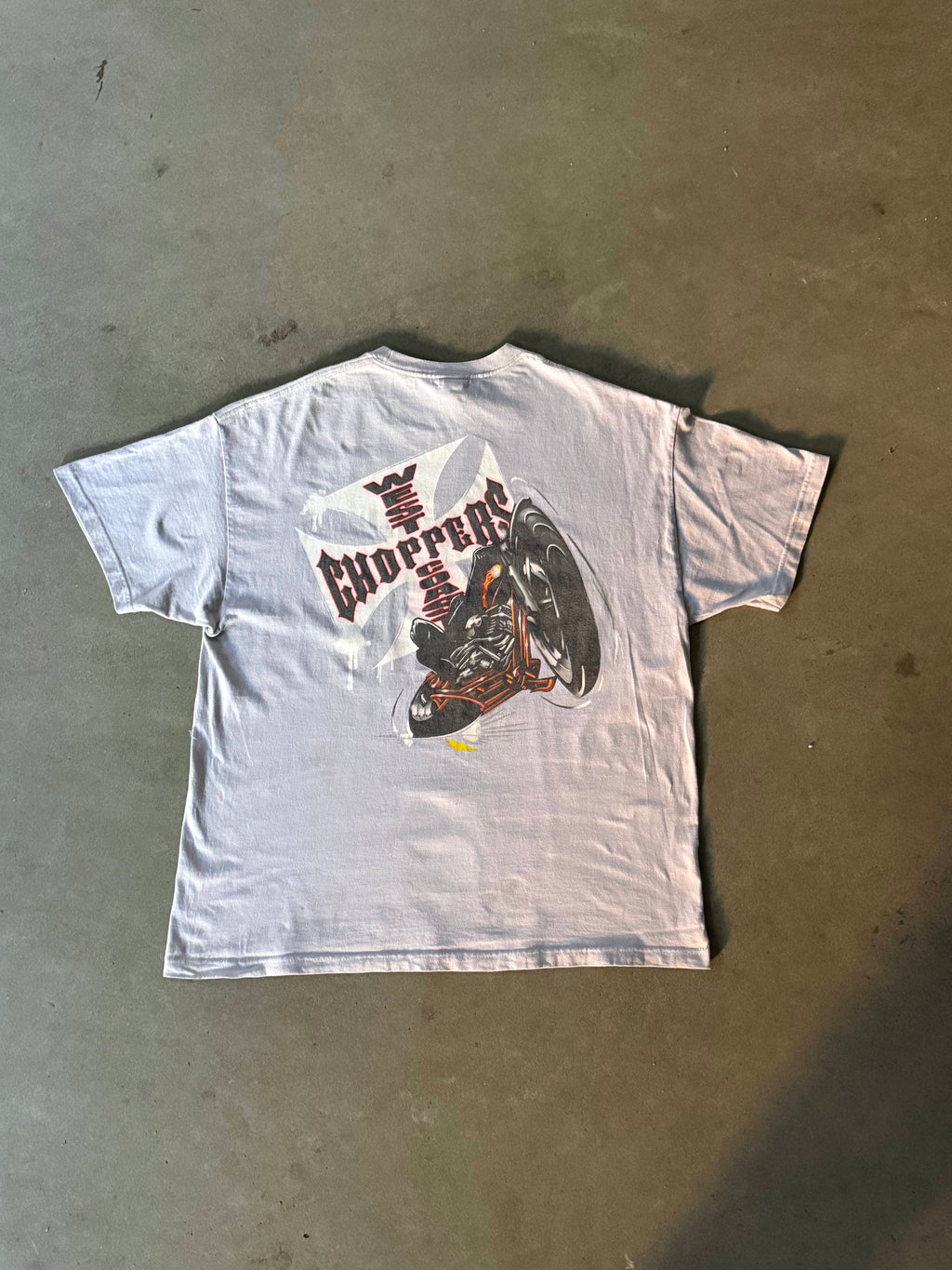 2000S WEST COAST CHOPPERS GRAPHIC T-SHIRT (XL)