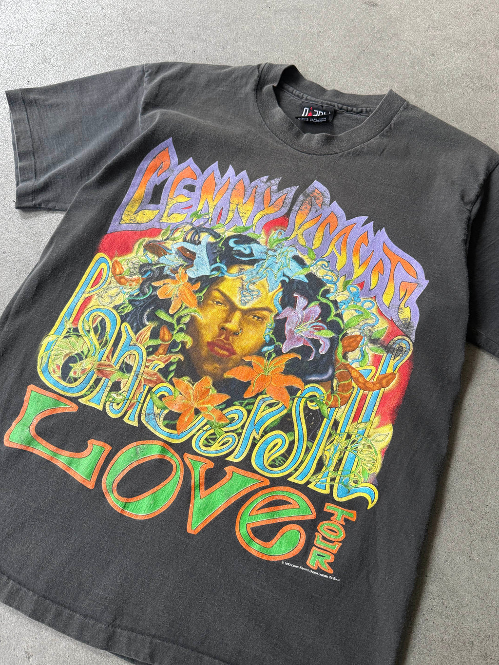 1993 LENNY KRAVITZ GRAPHIC VINTAGE T-SHIRT (L)