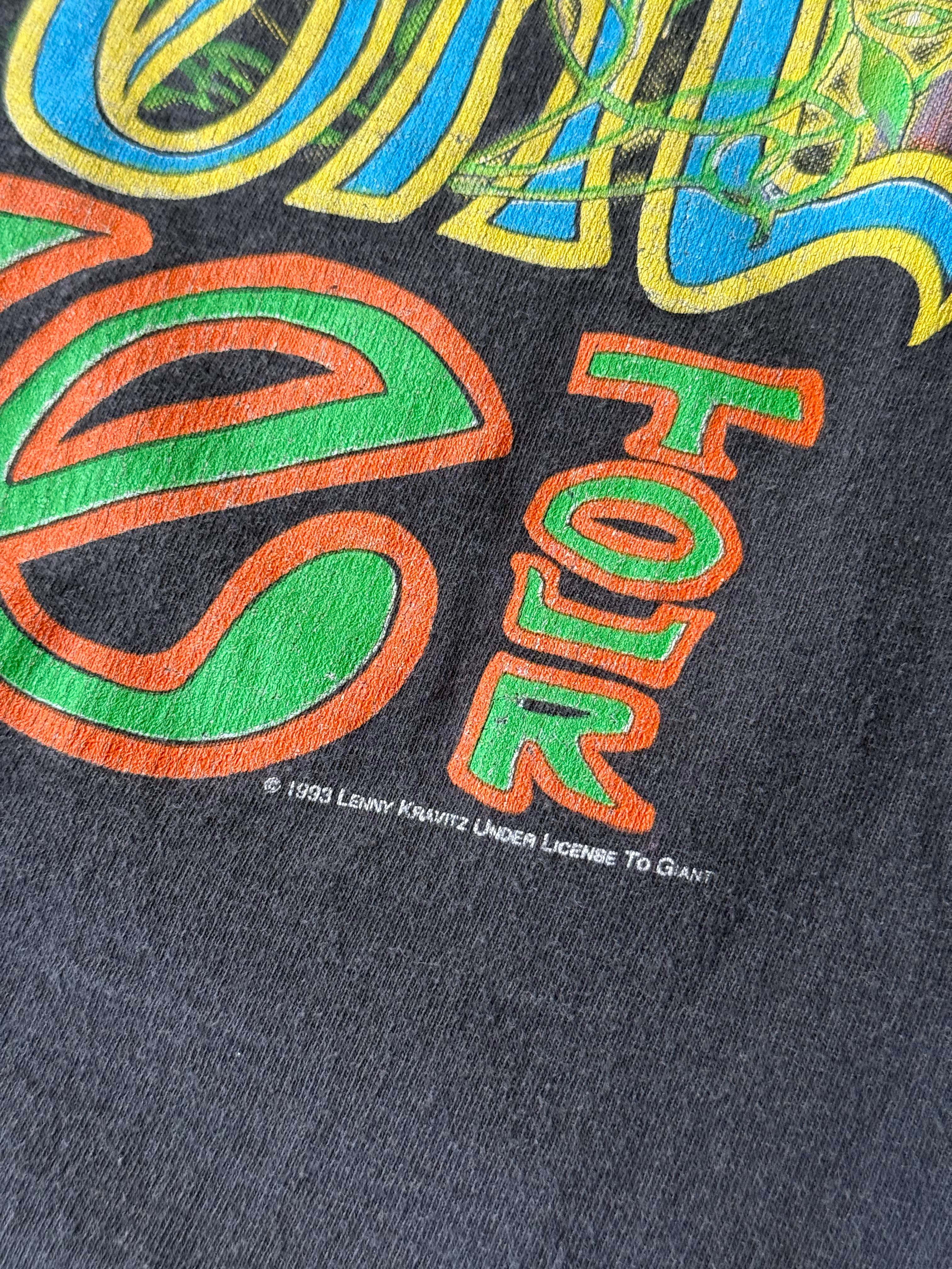 1993 LENNY KRAVITZ GRAPHIC VINTAGE T-SHIRT (L)