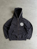 2000S WEST COAST CHOPPERS VINTAGE ZIP-UP HOODIE (L)