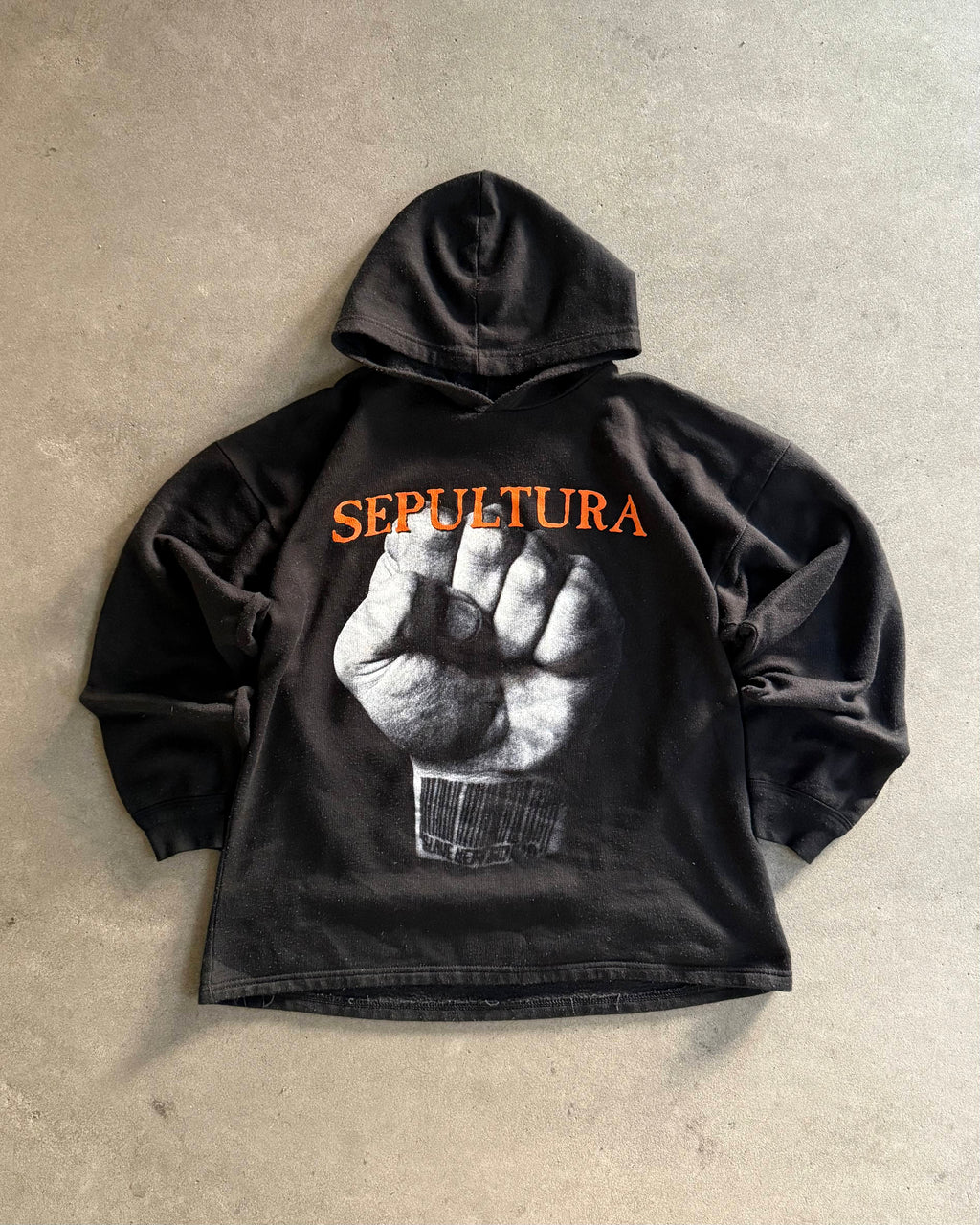 1994 HELTER SKELTER VINTAGE SEPOLTURA HOODIE (M)