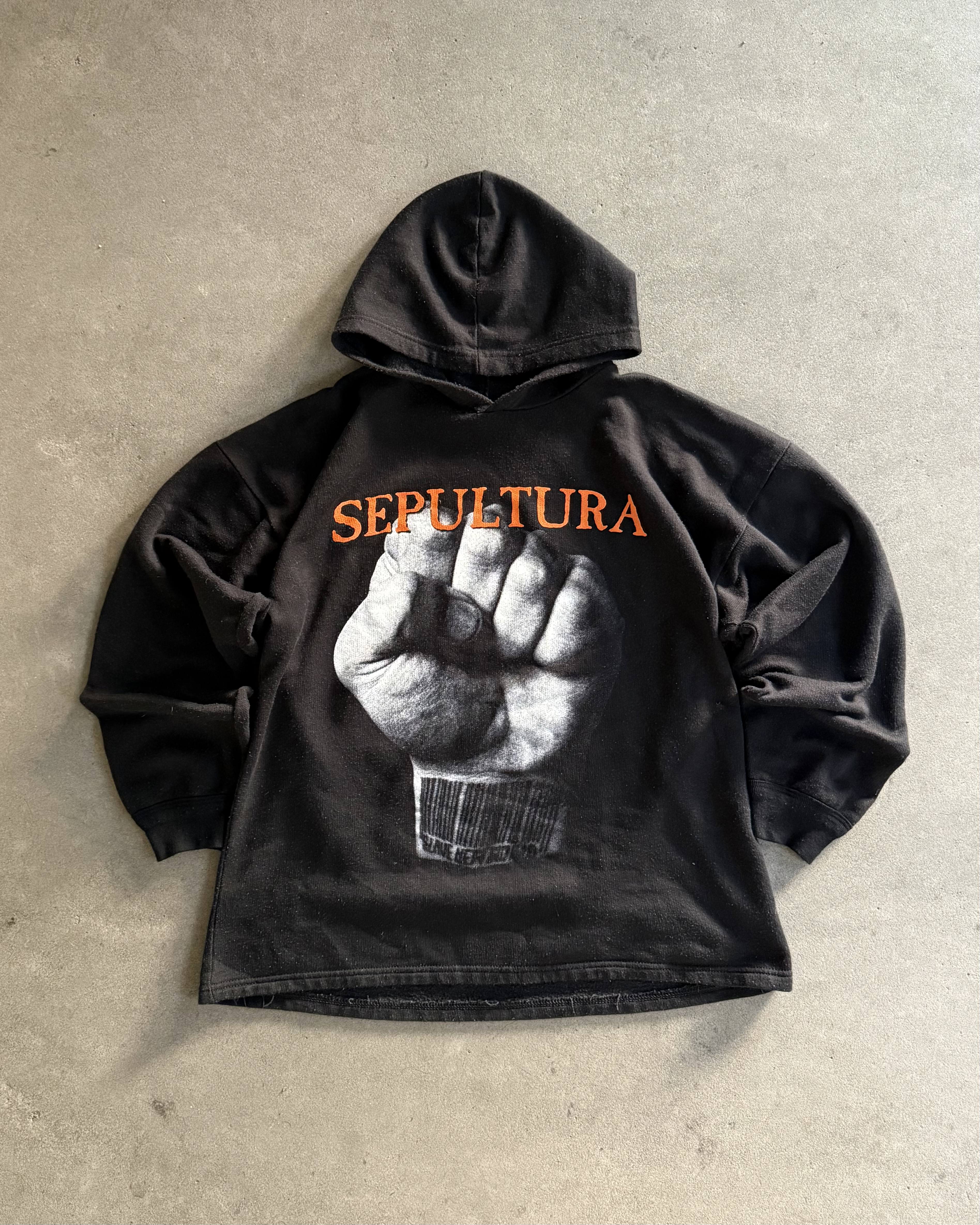 1994 HELTER SKELTER VINTAGE SEPOLTURA HOODIE (M)