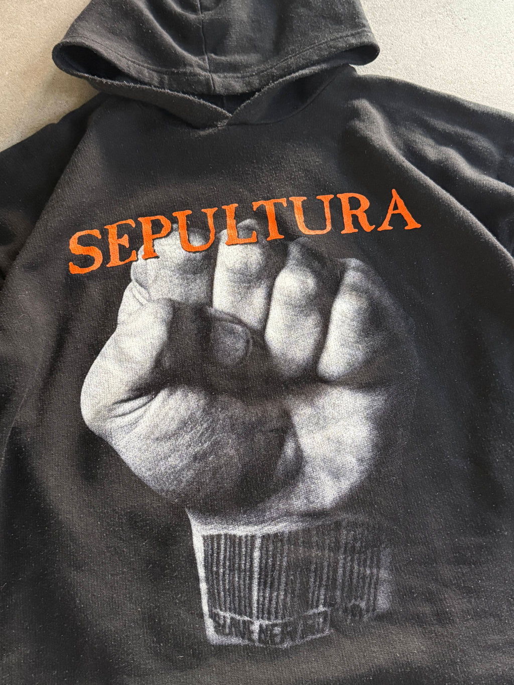 1994 HELTER SKELTER VINTAGE SEPOLTURA HOODIE (M)