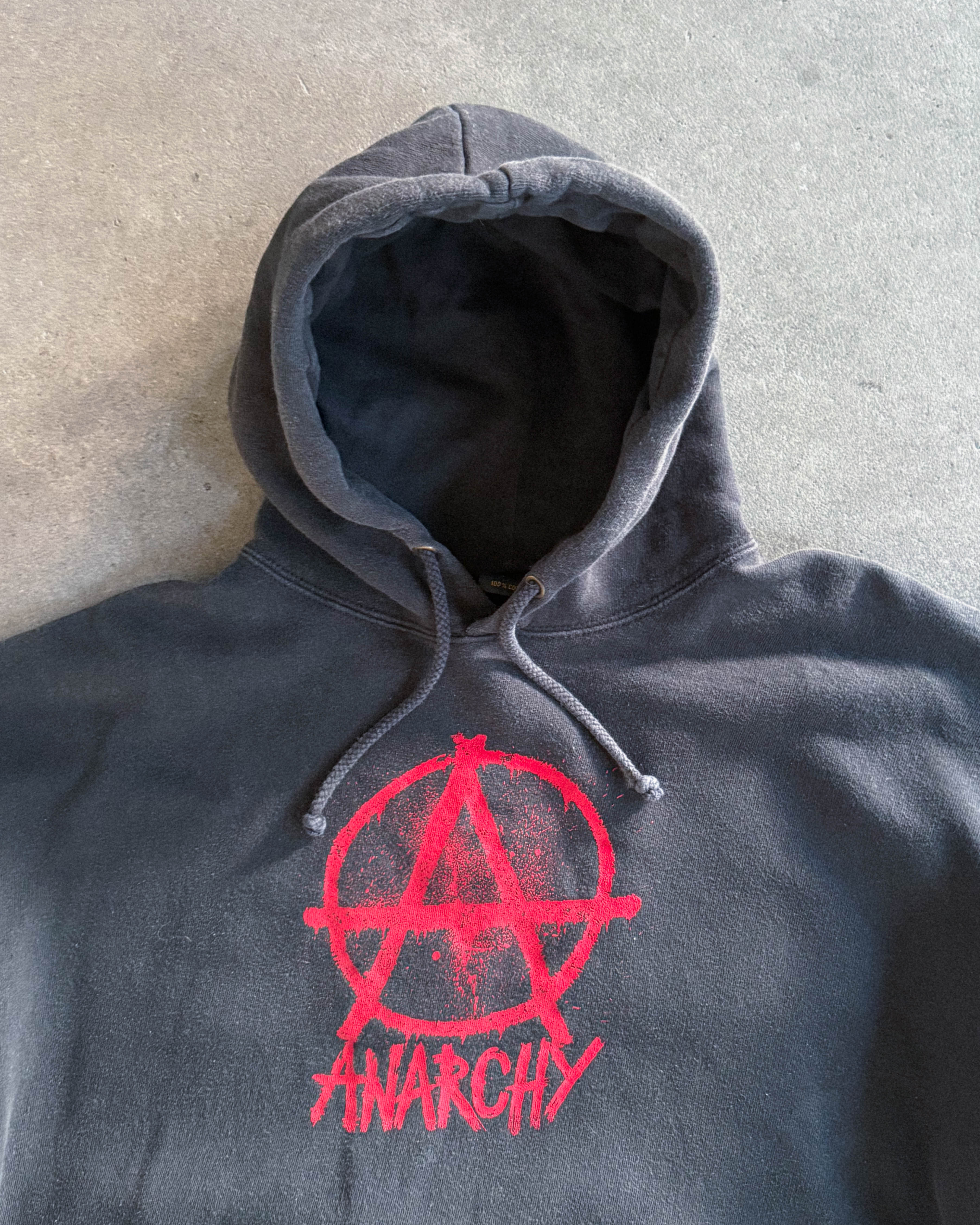 1999 VINTAGE ANARCHY GRAPHIC HOODIE (L)