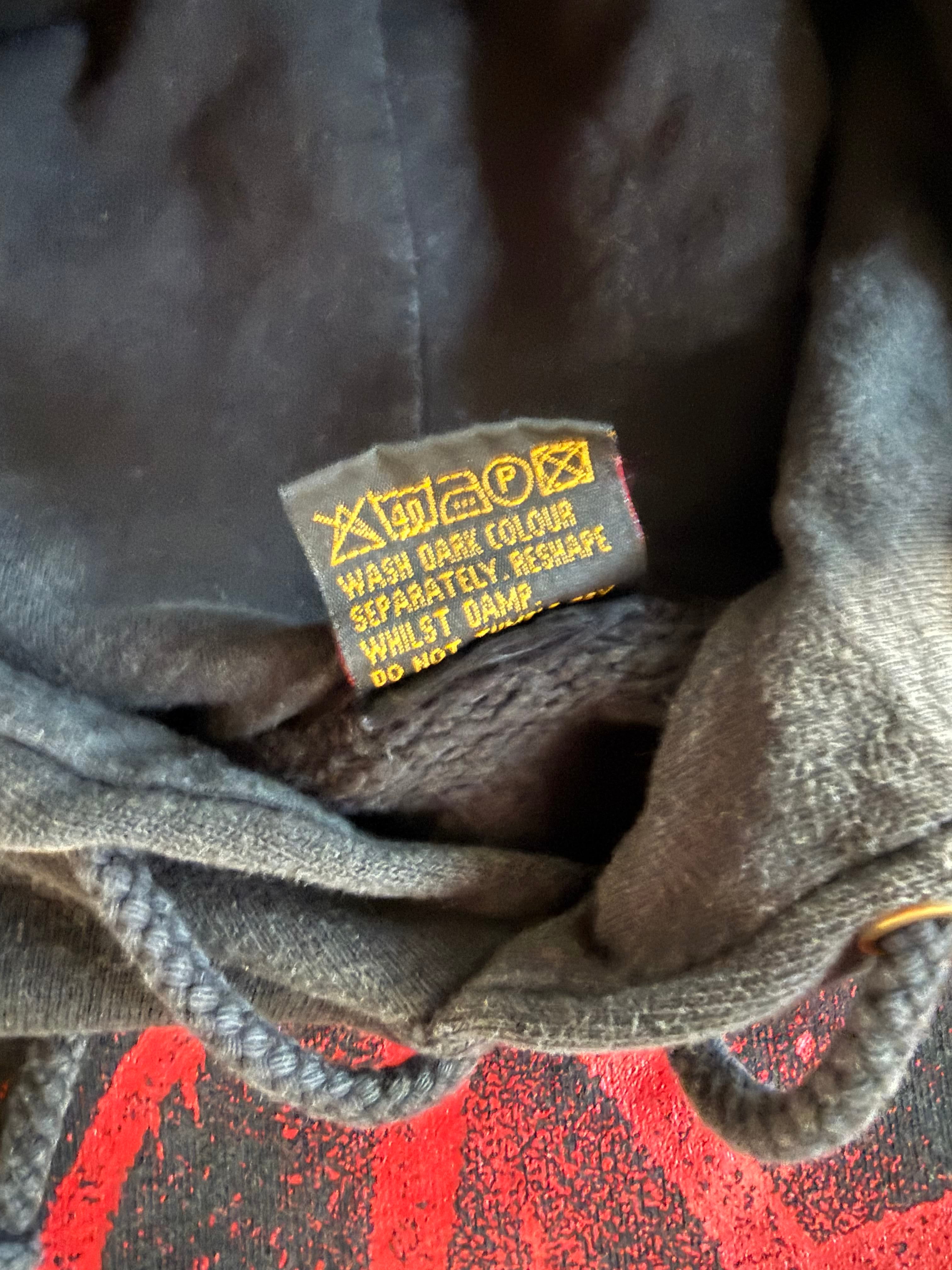 1999 VINTAGE ANARCHY GRAPHIC HOODIE (L)