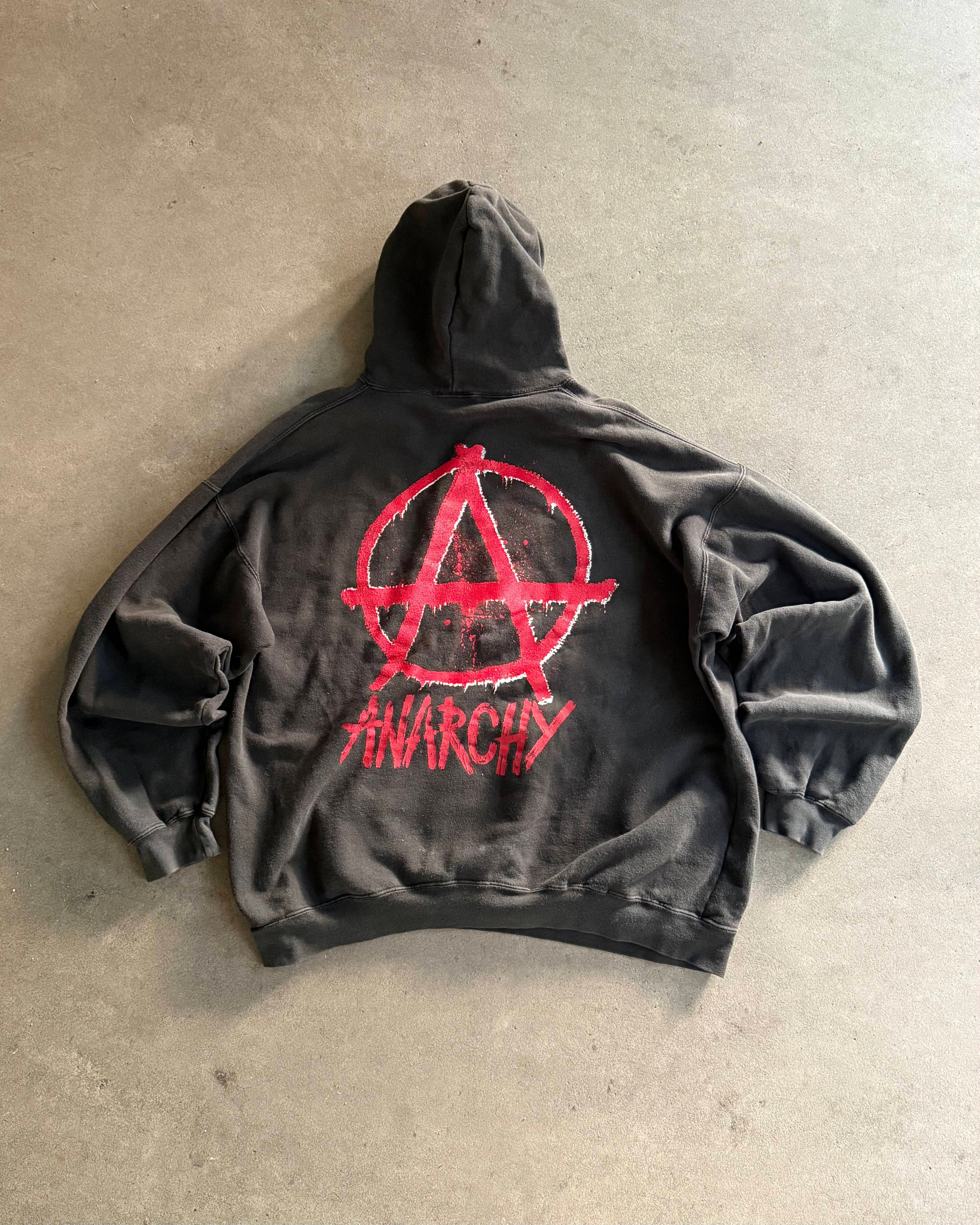 1999 VINTAGE ANARCHY GRAPHIC HOODIE (L)