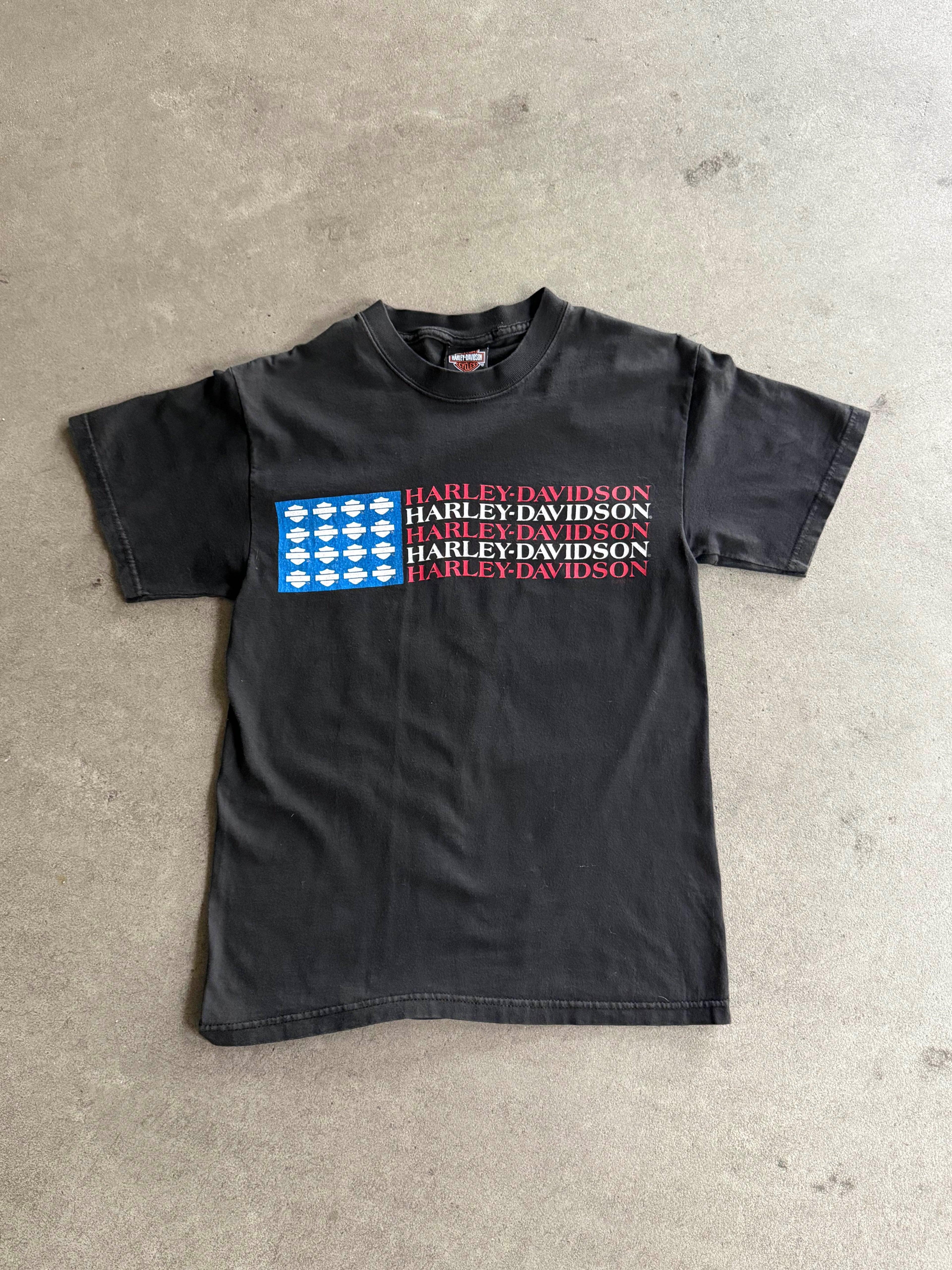 2002 HARLEY DAVIDSON CROCODILE FLORIDA DEALER T-SHIRT (S)
