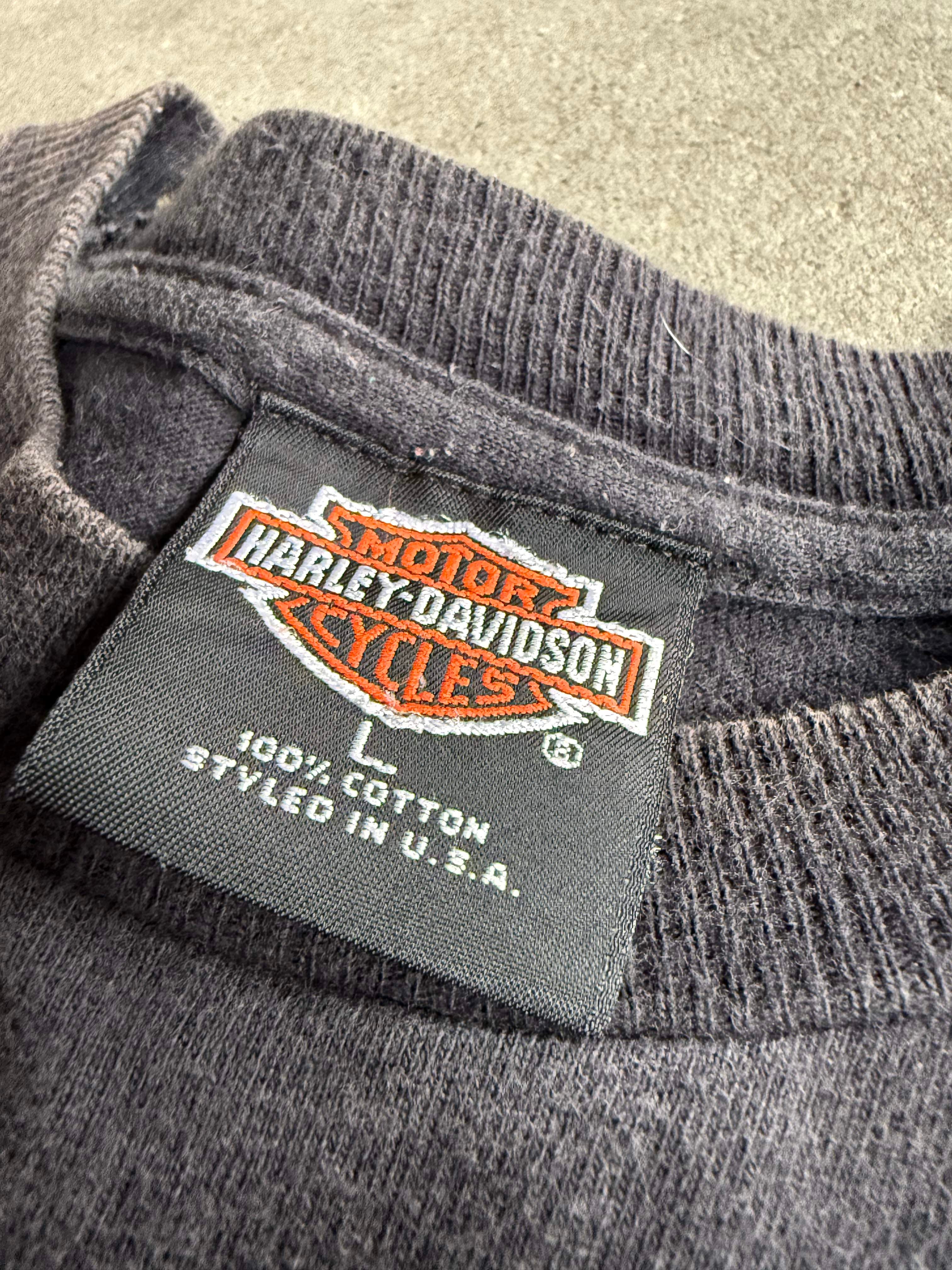 1997 HARLEY DAVIDSON IRON LOGO T-SHIRT (L)
