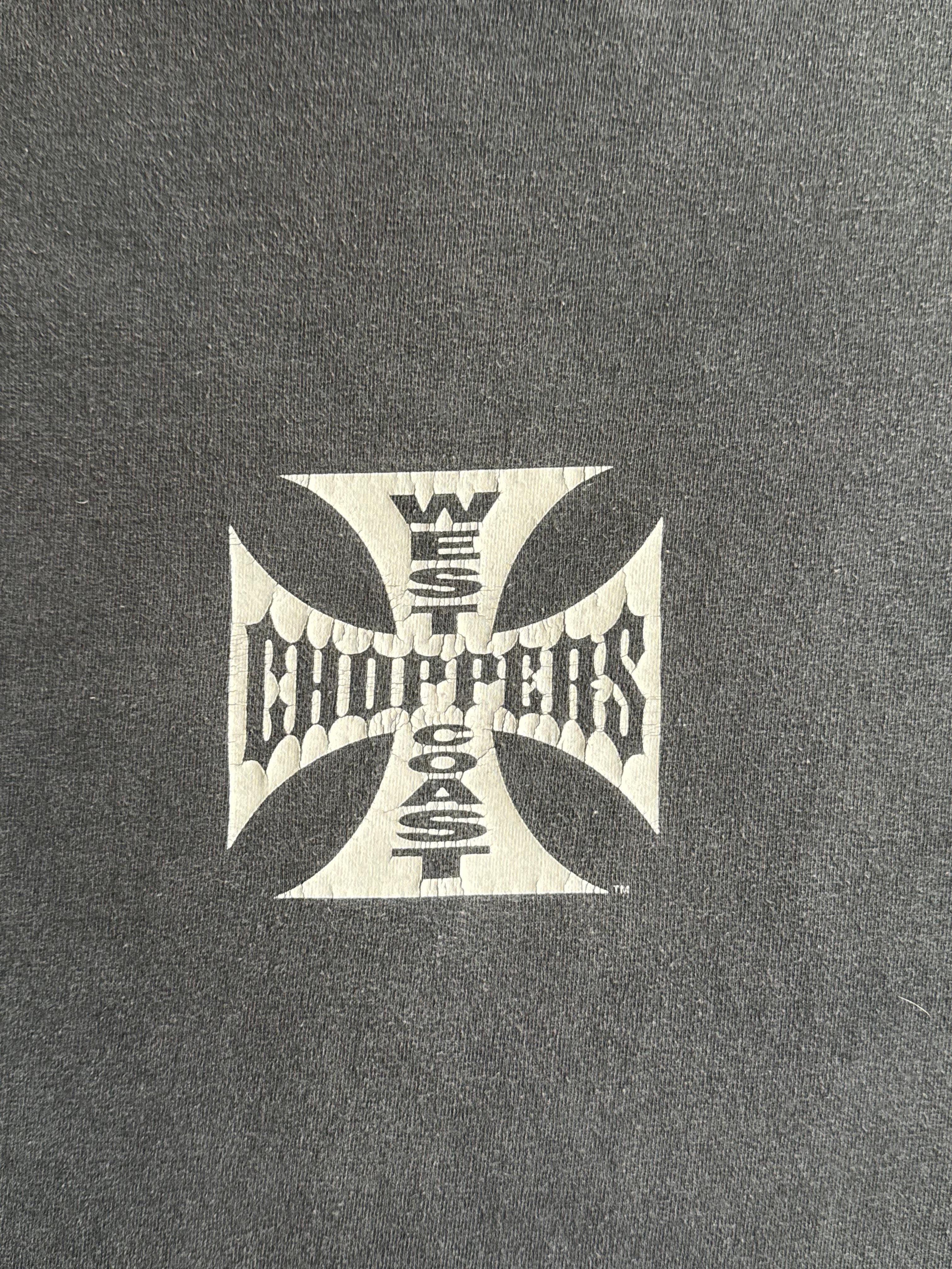 2000S WEST COAST CHOPPERS CLASSIC OG CROSS VINTAGE T-SHIRT (XL)