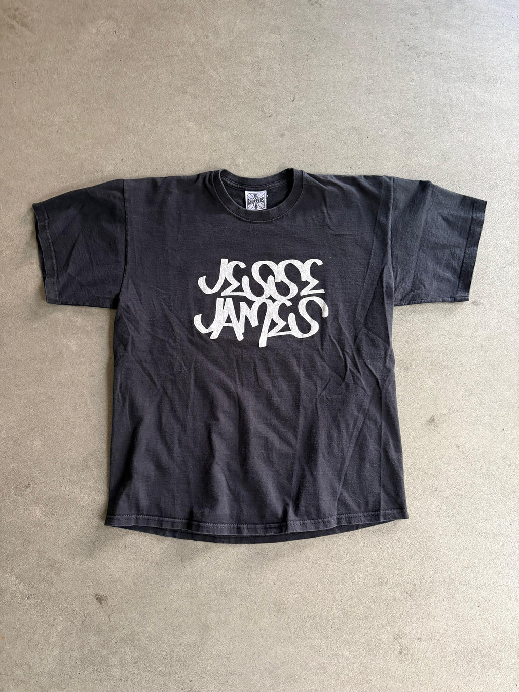 2001 WEST COAST CHOPPERS VINTAGE GRAFFITI WRITING T-SHIRT (M)