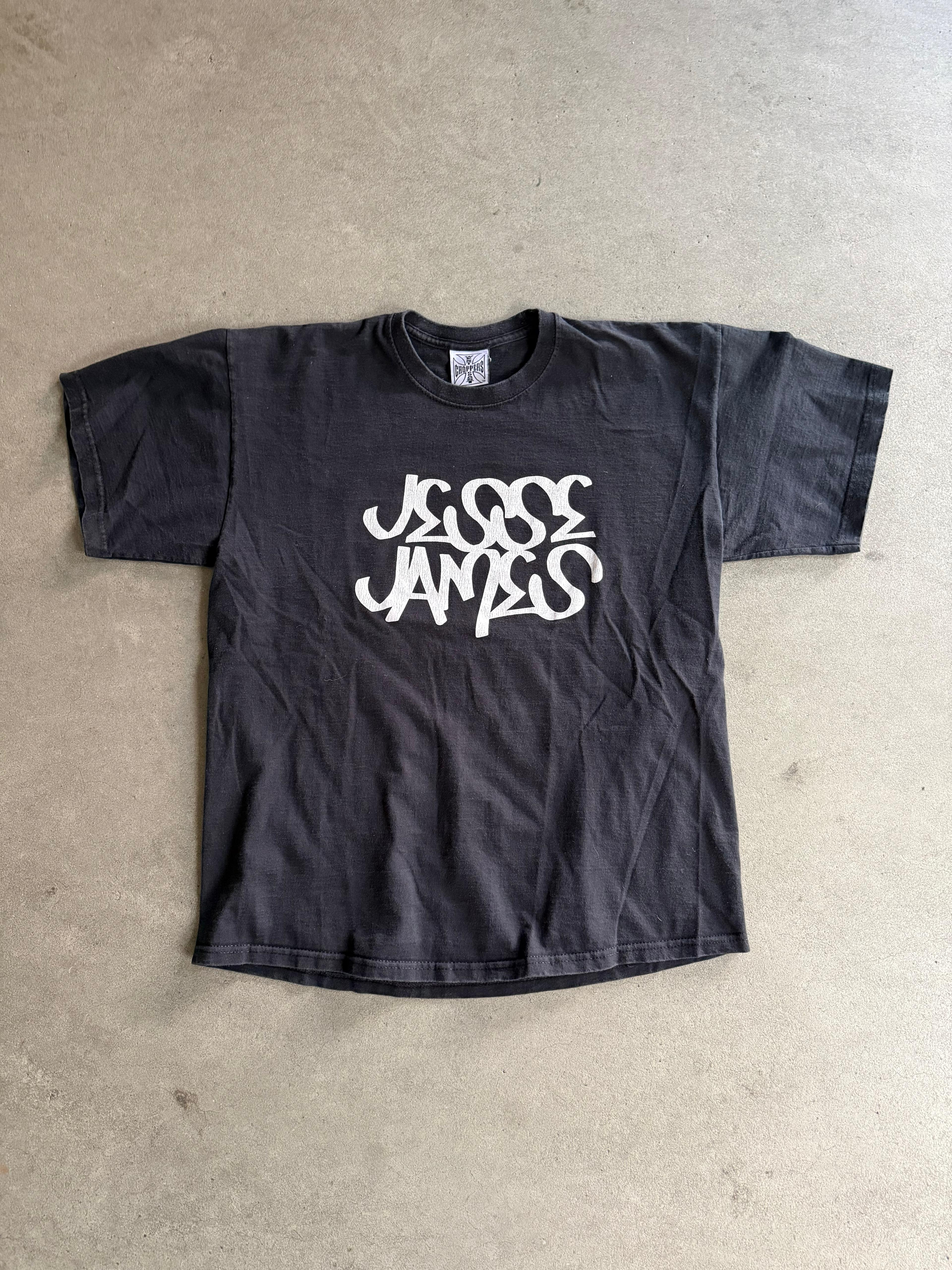 2001 WEST COAST CHOPPERS VINTAGE GRAFFITI WRITING T-SHIRT (M)