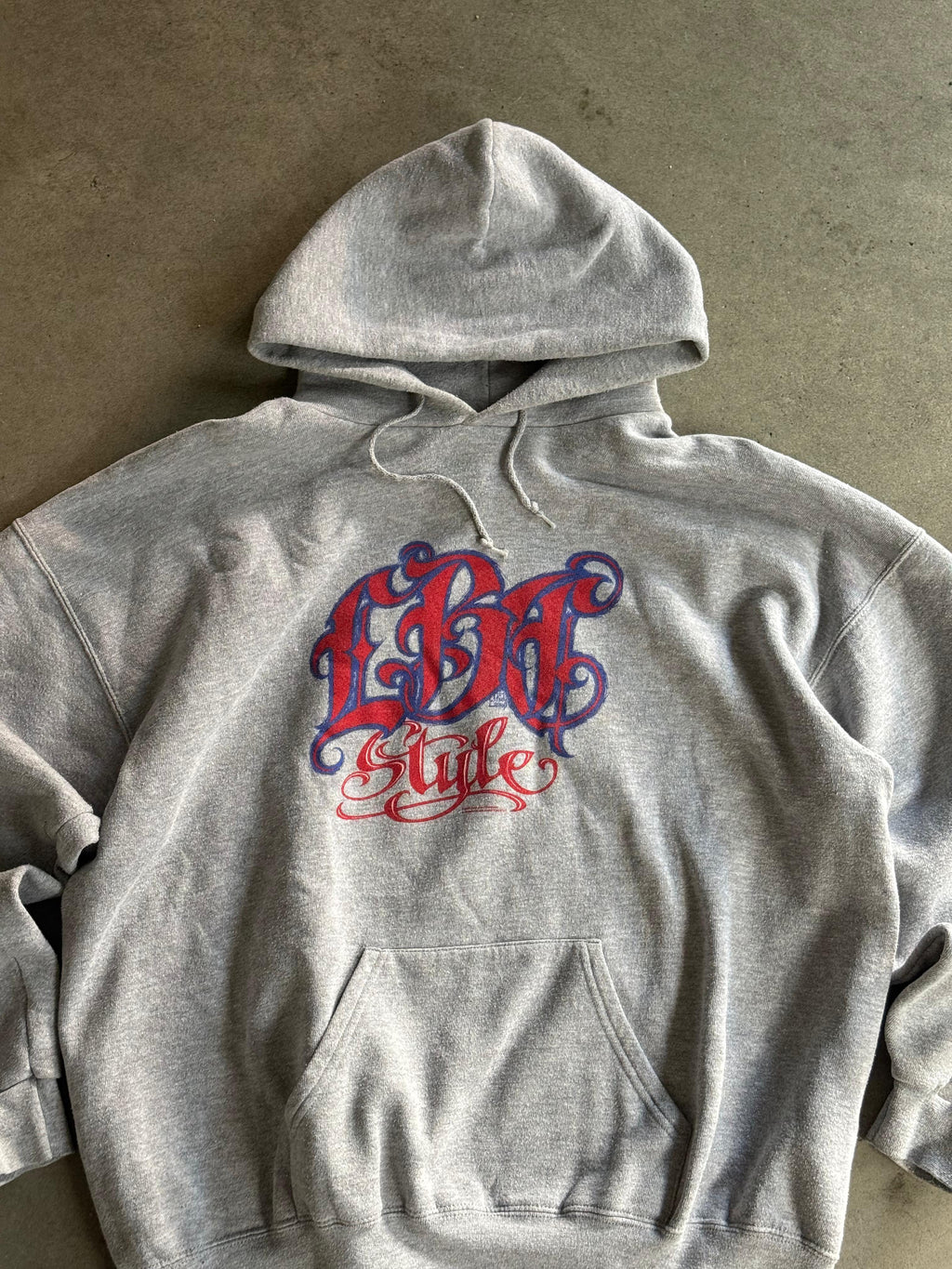 2001 WEST COAST CHOPPERS VINTAGE GRAFFITI WRITING HOODIE (XL)