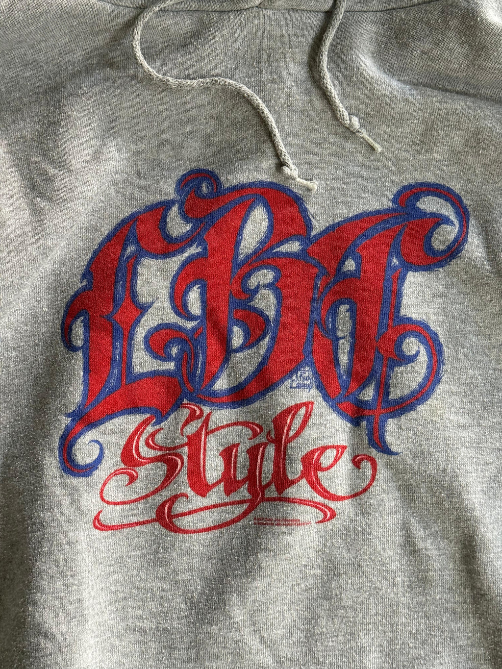 2001 WEST COAST CHOPPERS VINTAGE GRAFFITI WRITING HOODIE (XL)