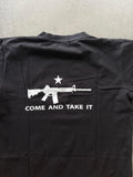 2000S AK-47 COME AND GET IT VINTAGE T-SHIRT (L)