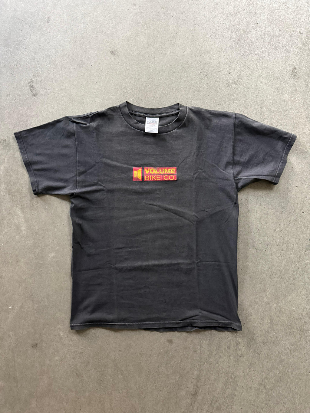 90S VOLUME BIKES VINTAGE BMX BOX LOGO T-SHIRT (L)
