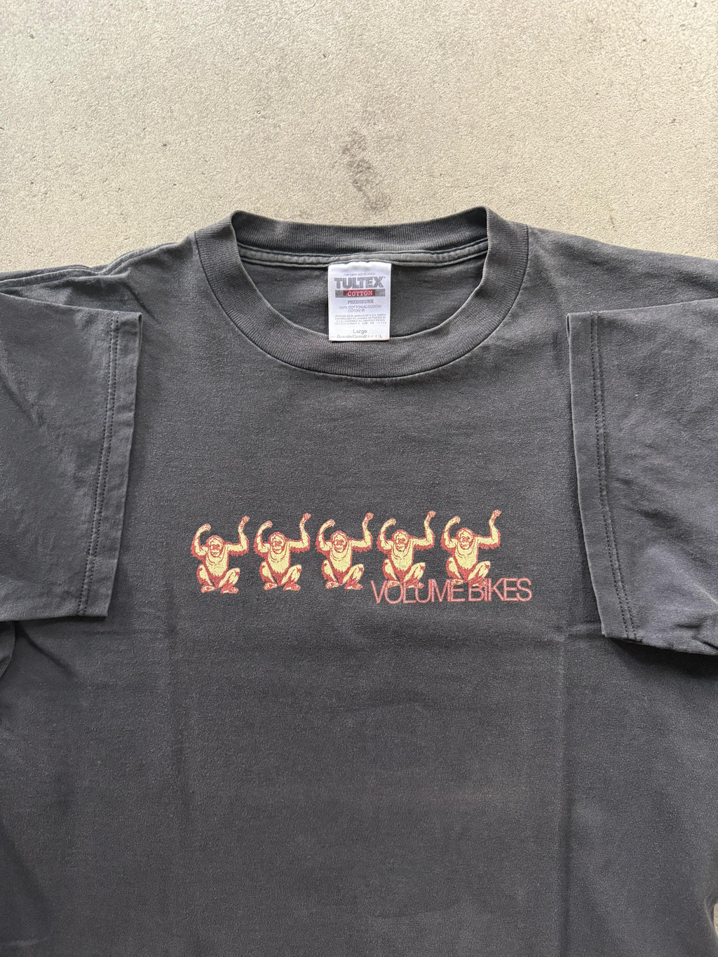 90S MONKEYS VOLUME BIKES VINTAGE BMX MERCH T-SHIRT (L)