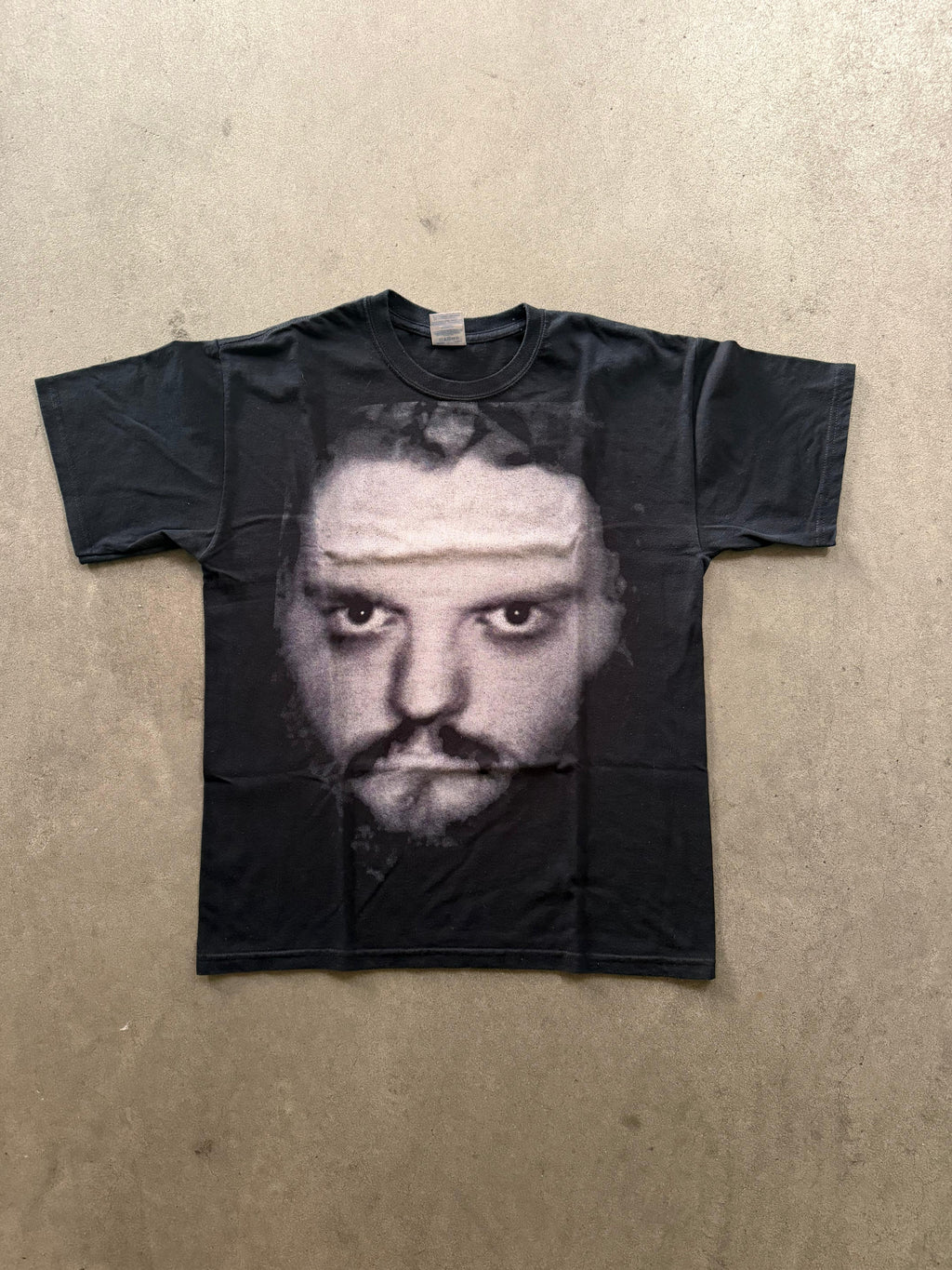 2000S VINTAGE BLACK TEETH "LOOSE CONTROL" METAL BAND T-SHIRT (M)
