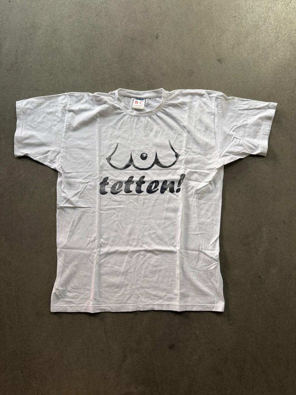 2000S TETTEN FUNNY GRAPHIC VINTAGE T-SHIRT (L)