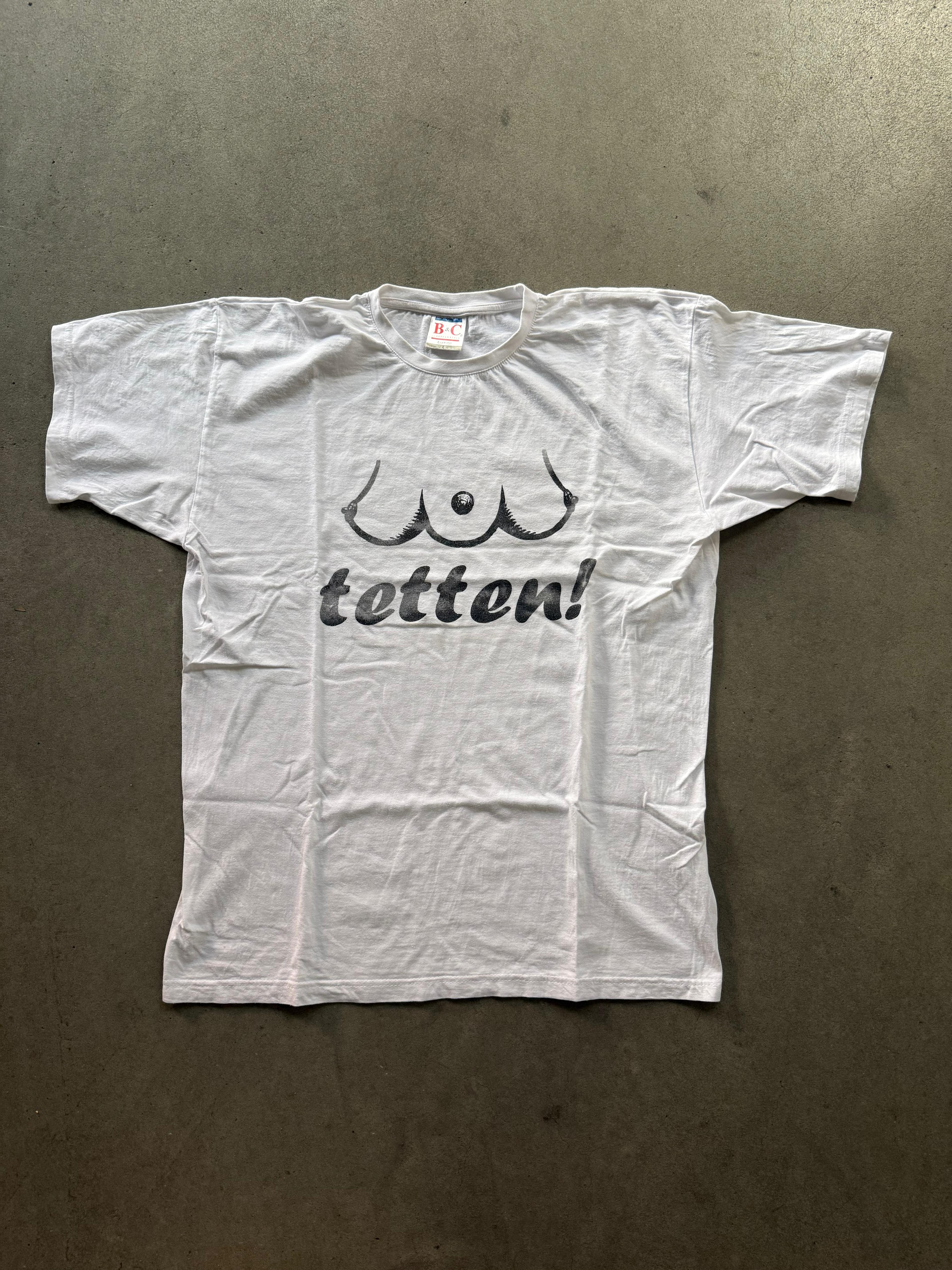 2000S TETTEN FUNNY GRAPHIC VINTAGE T-SHIRT (L)