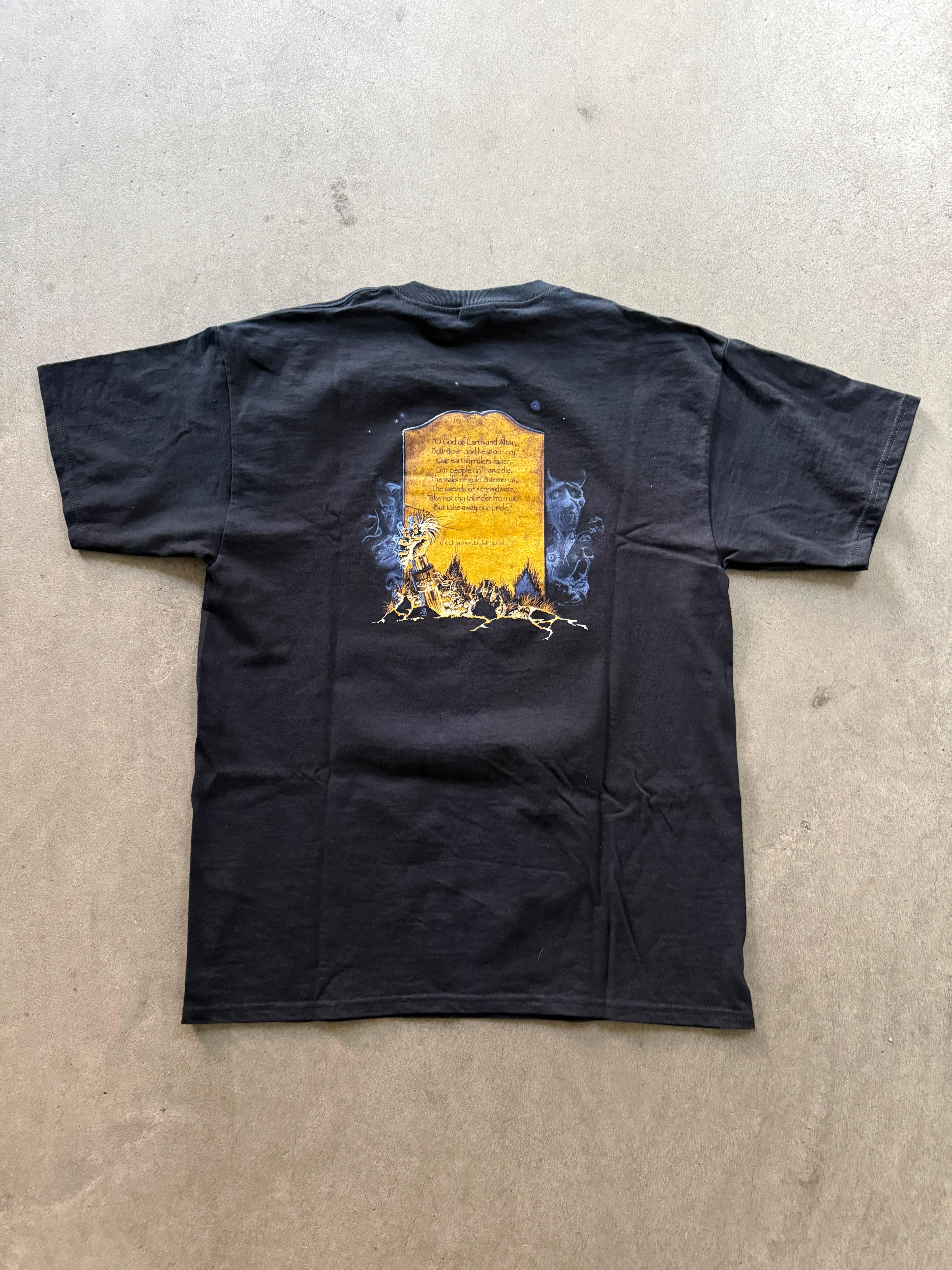 2000S IRON MAIDEN BAND "LIVE AFTER DEATH" TOUR MERCH PRINT T-SHIRT (L)